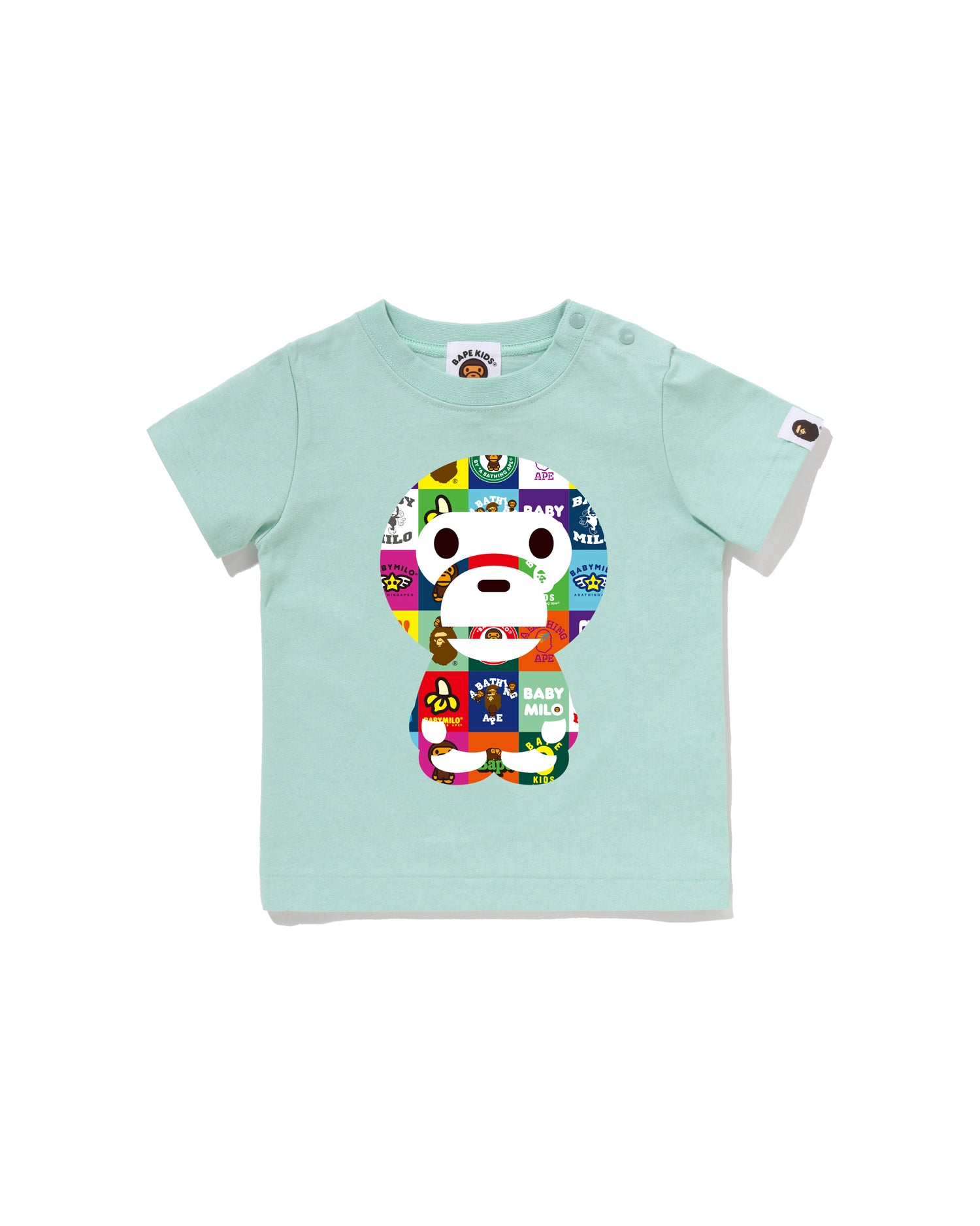 美品⭐️BAPE KIDS 迷彩サメTシャツ　80cm正規品 BAPE × medicom toy BE@R Shark full zip hoodie BEAR A Bathing Ape