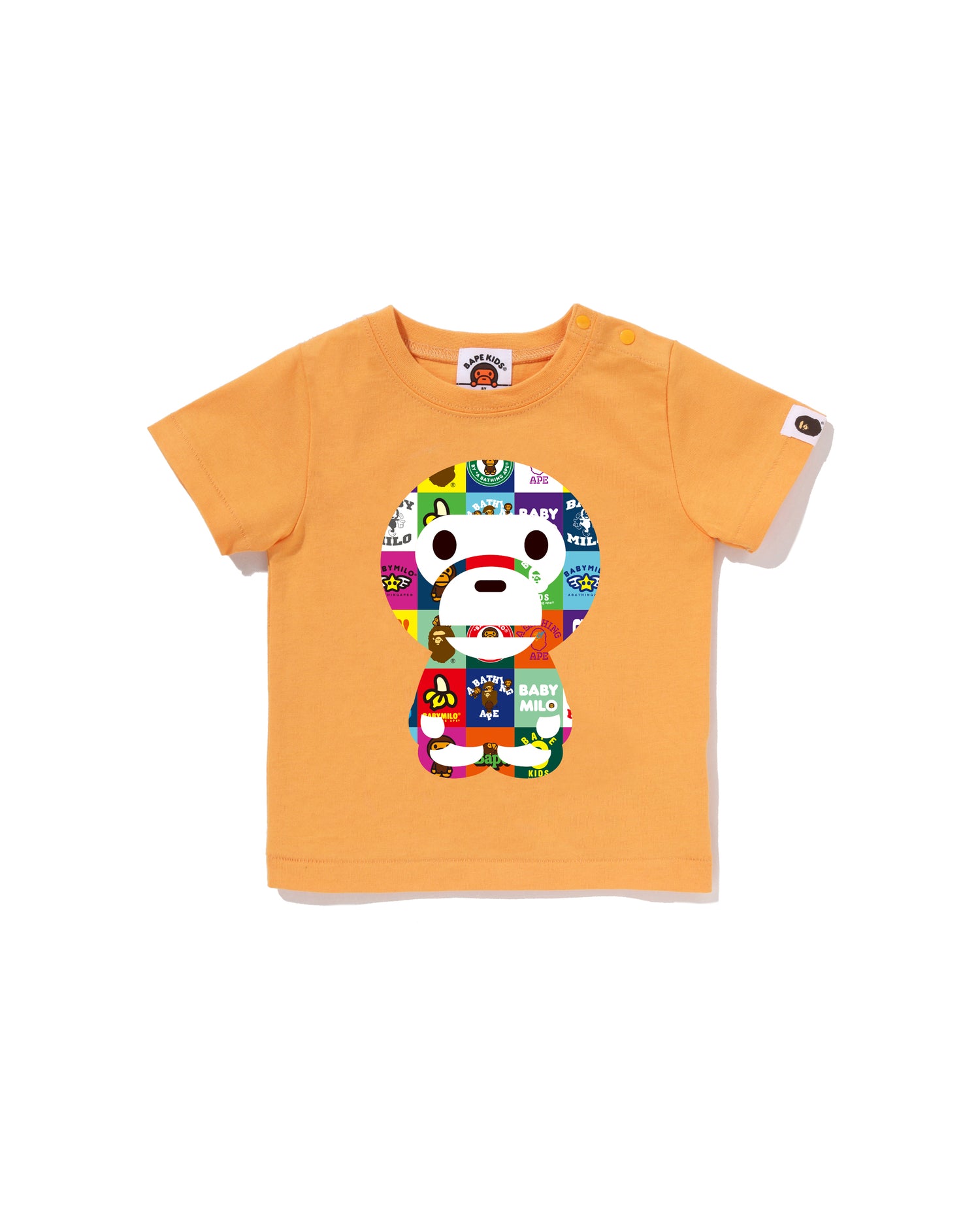 美品⭐️BAPE KIDS 迷彩サメTシャツ　80cm正規品 ☆新品☆ ABC camo green シャーク Tシャツ XLサイズ a bathing ape