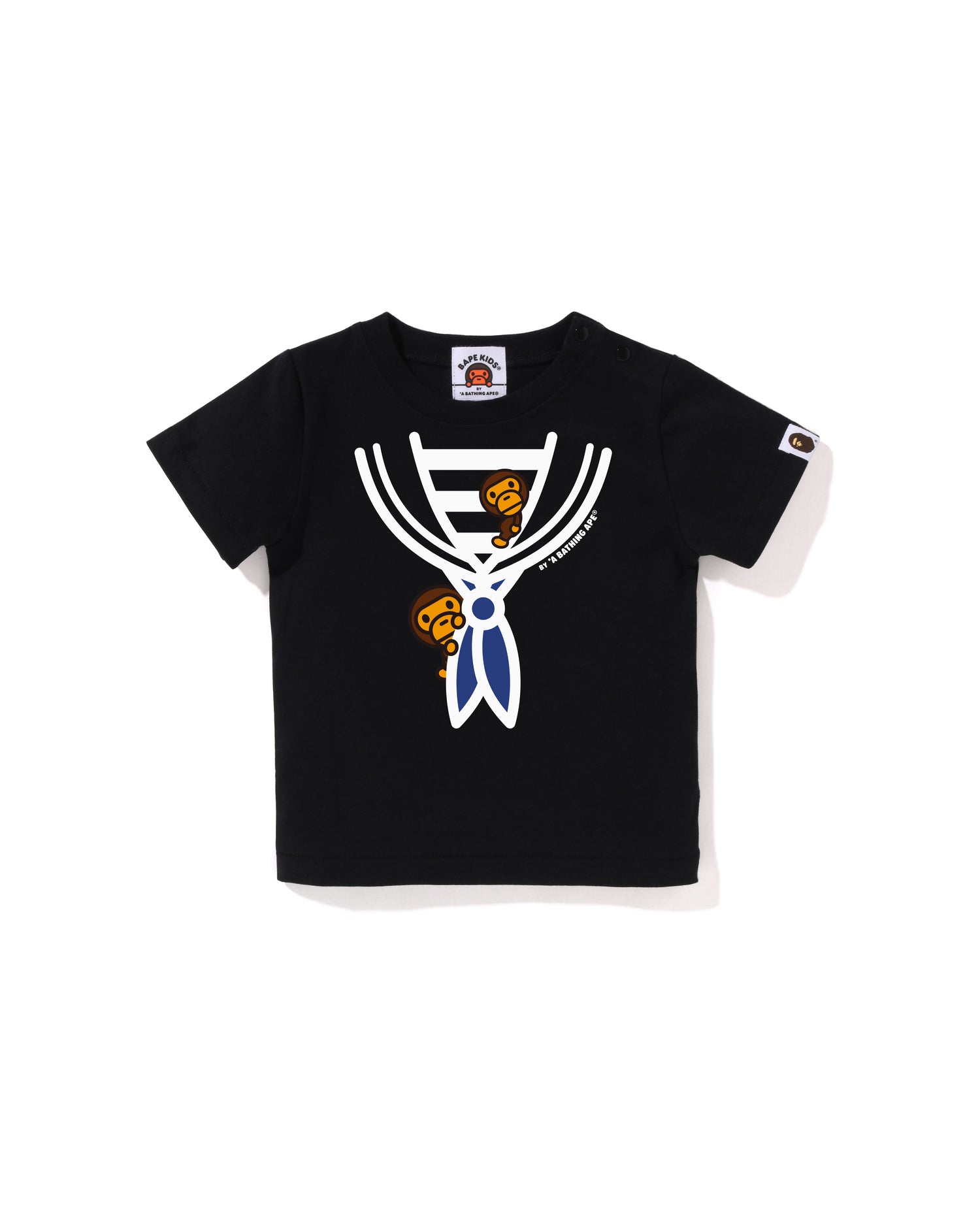 A BATHING APE® Babies Milo Fake Marine Tee | Bape official website
