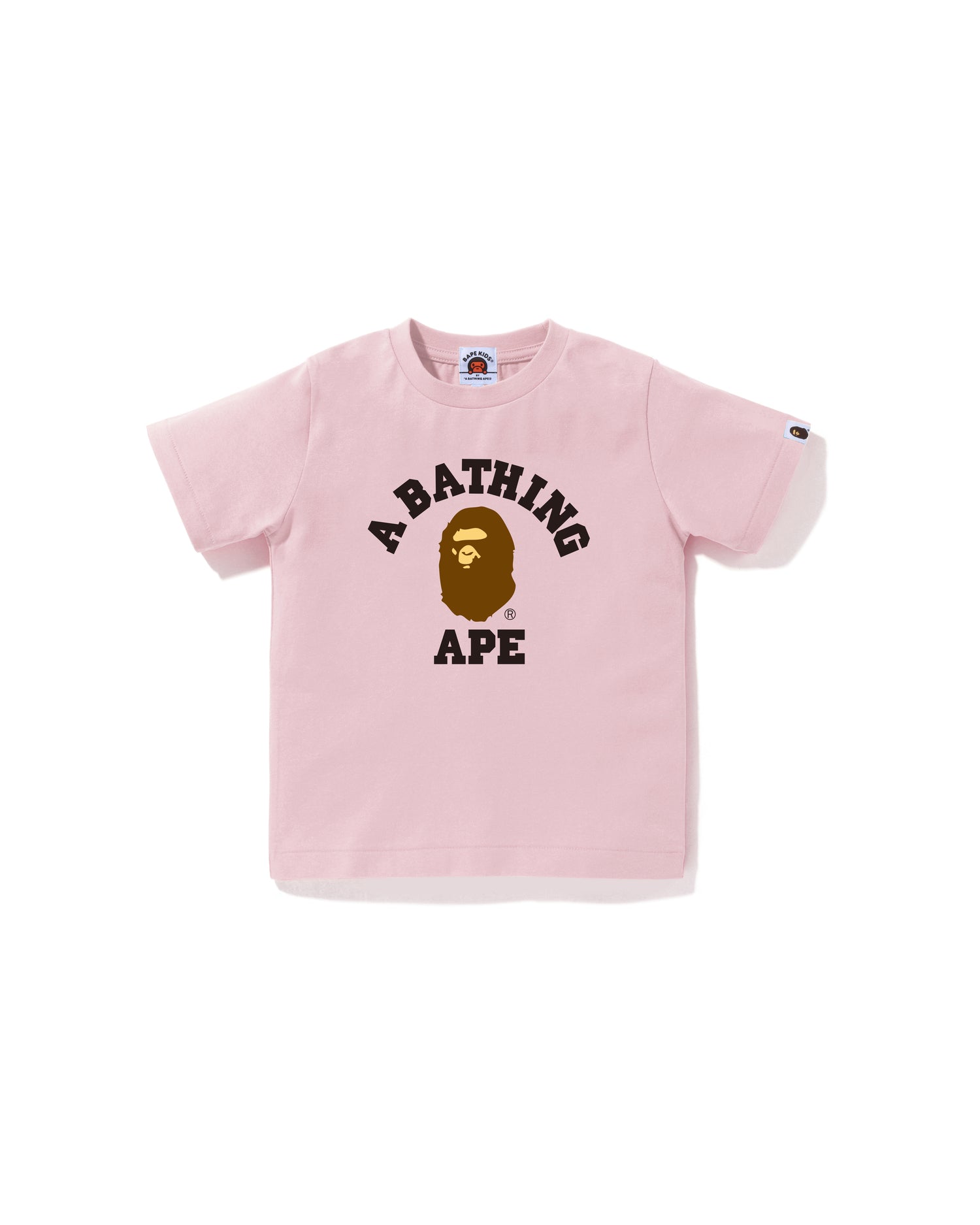A BATHING APE® Kids College Tee | Bape official website – INT.BAPE.COM