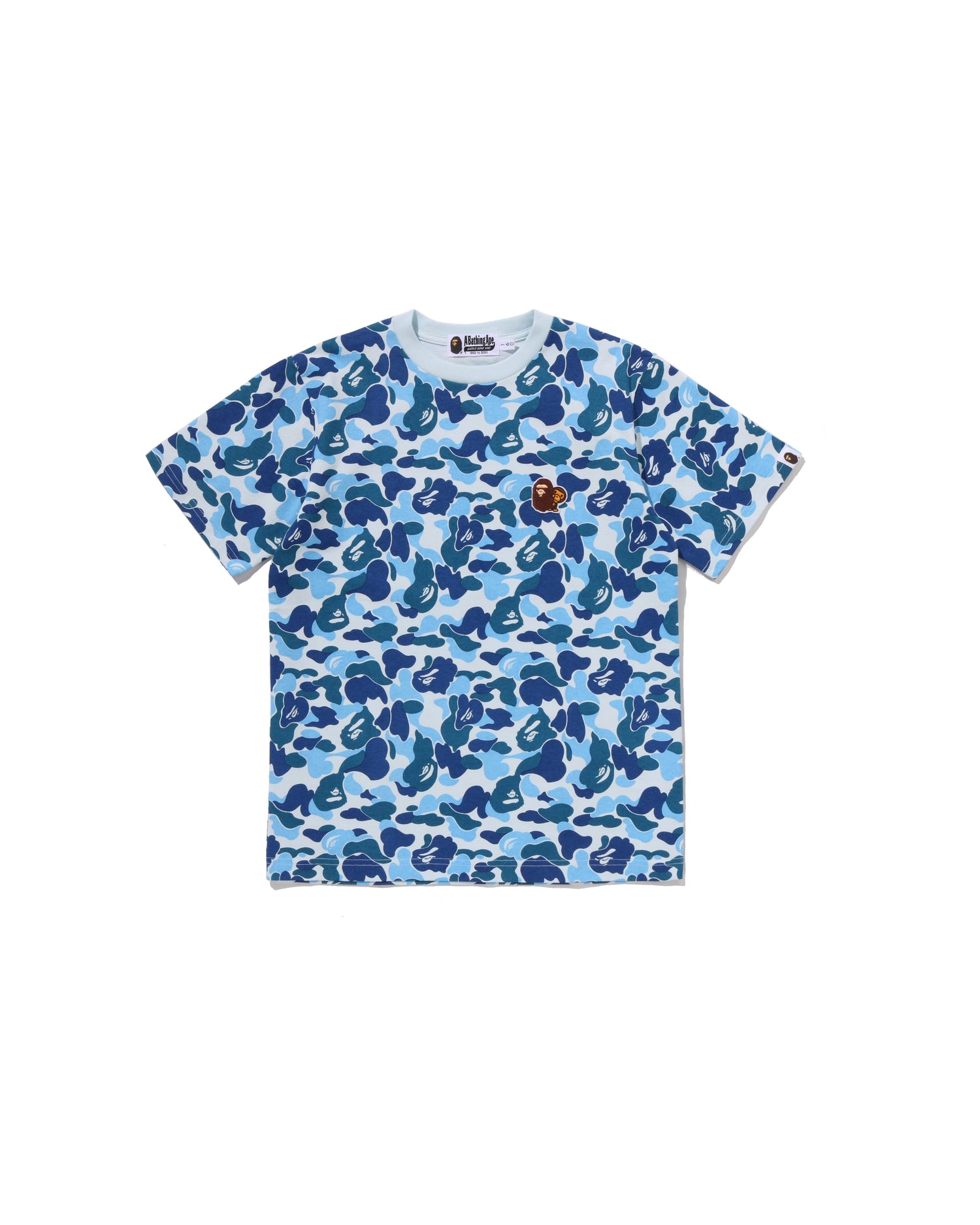 A BATHING APE® Kids Abc Camo Ape & Milo One Point Tee Jr | Bape