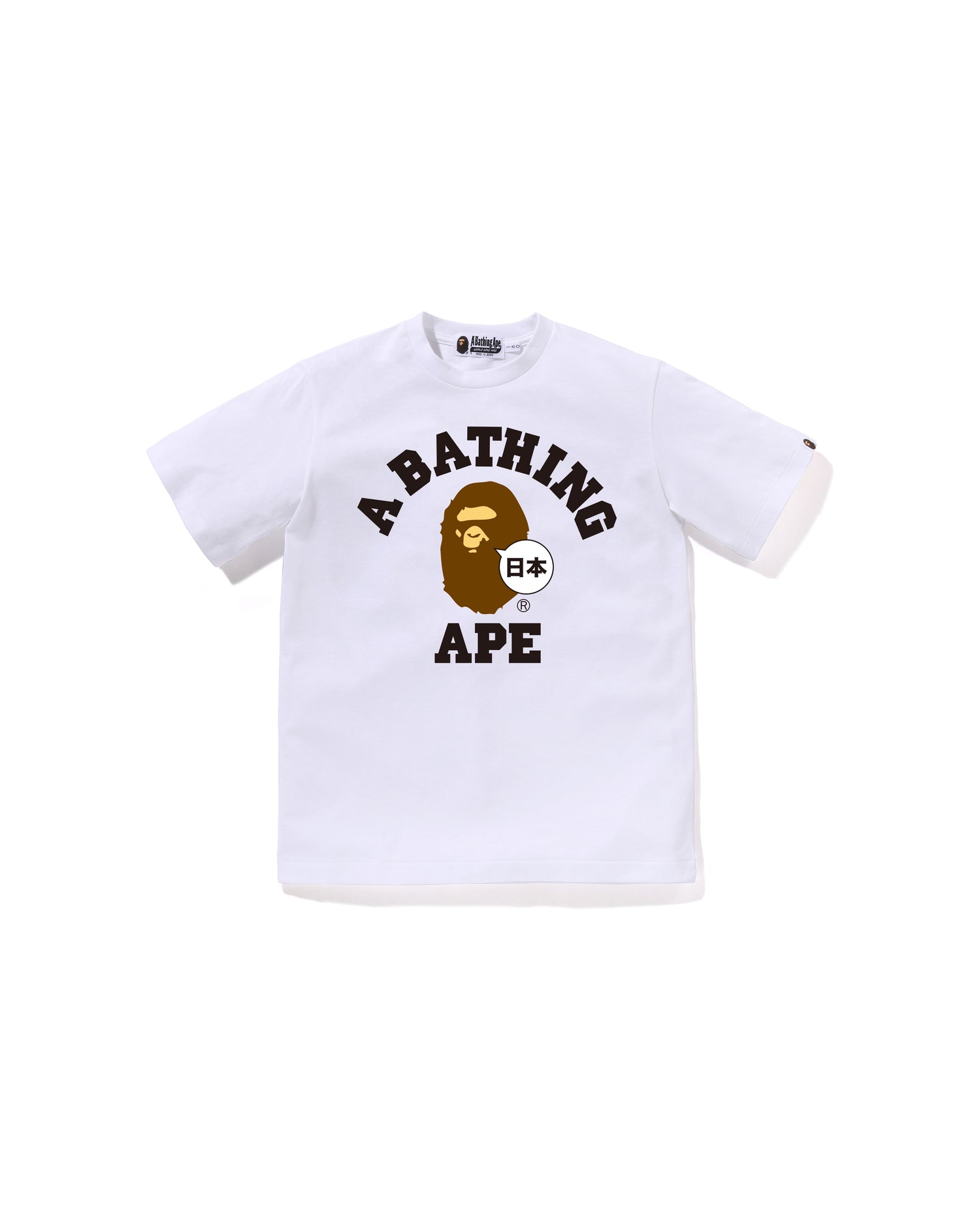 A BATHING APE® Kids Japan College Tee | Bape official website