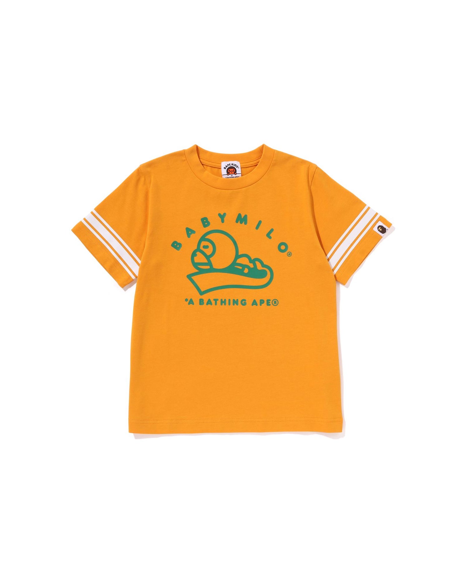 A BATHING APE® Kids Baby Milo Football Tee | Bape official