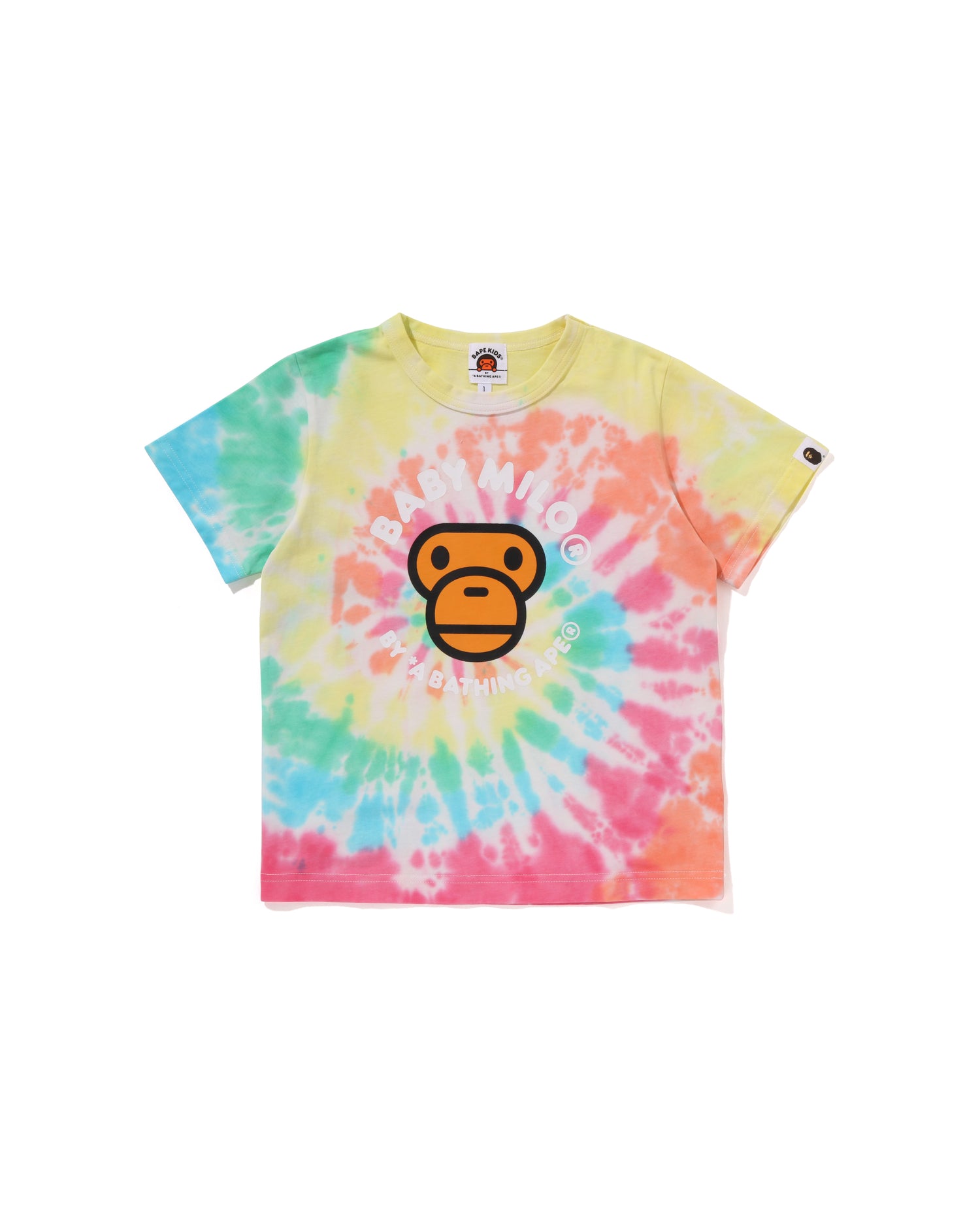 A BATHING APE® Kids Baby Milo Tie Dye Tee | Bape official