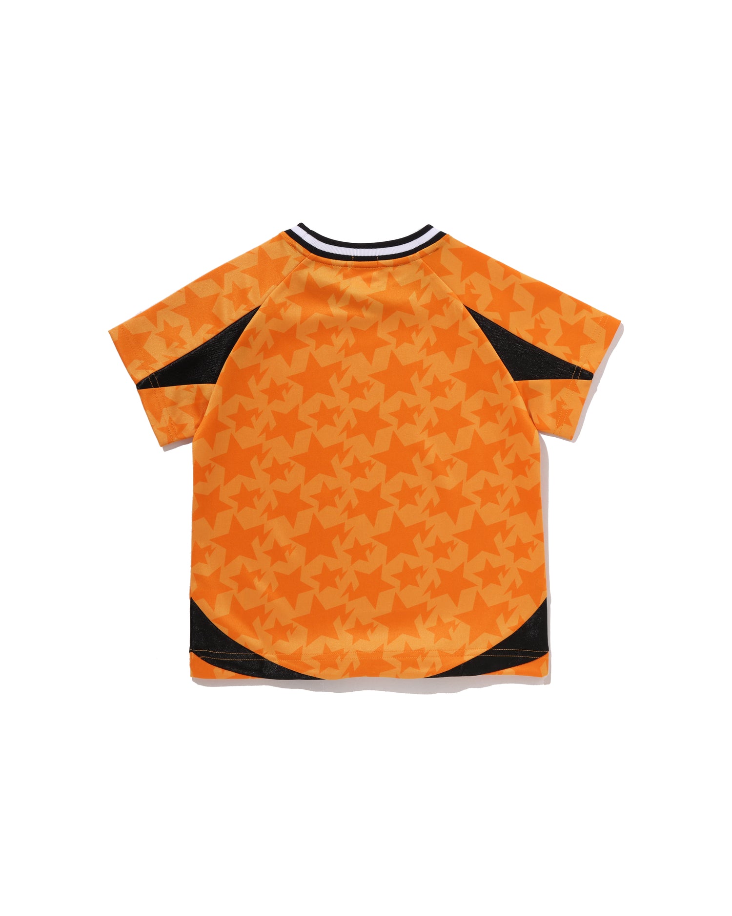 A BATHING APE® Kids STA Allover Soccer Game Tee | Bape official