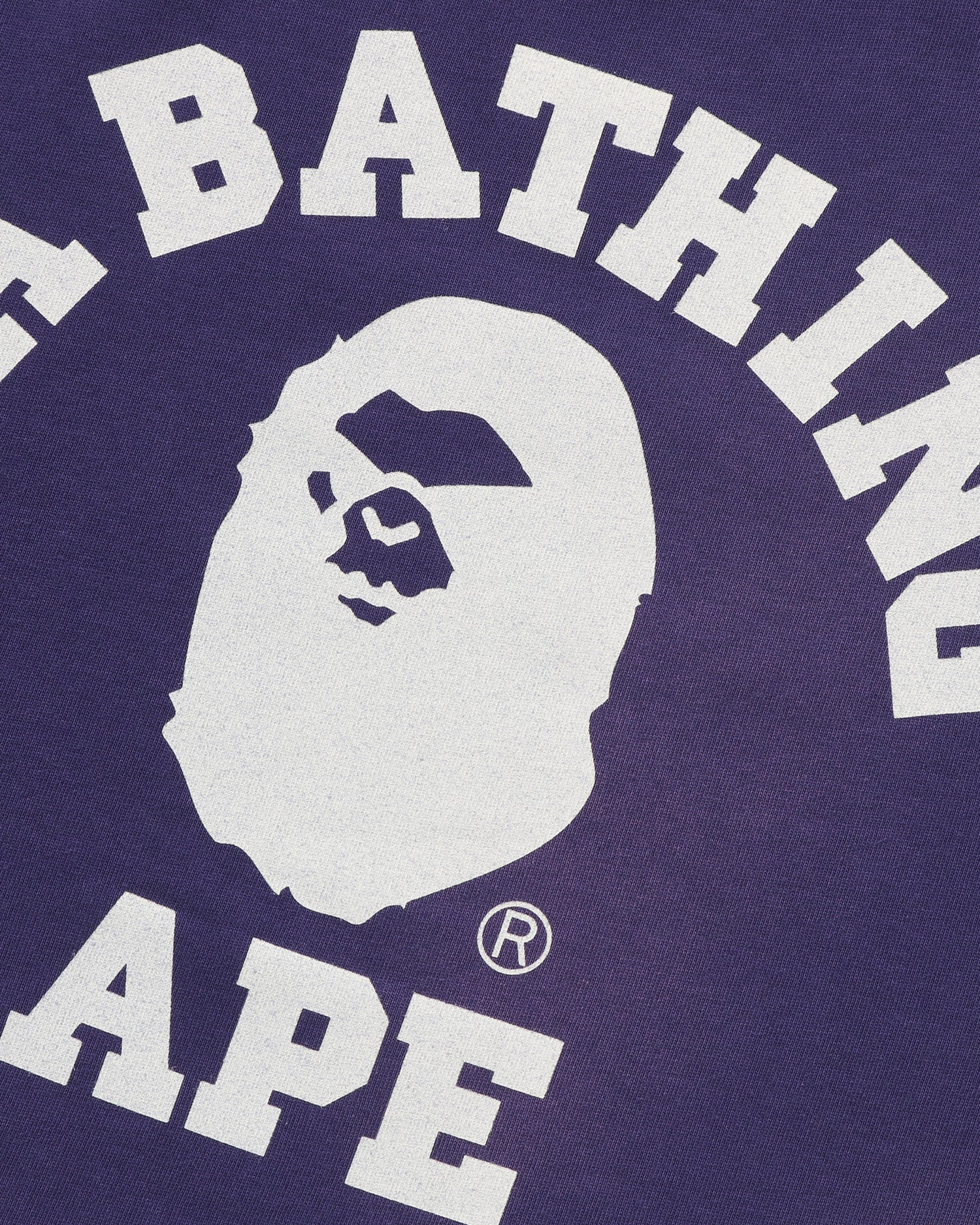A BATHING APE® Kids Mad Face Washed Effect Relaxed Fit Tee Jr