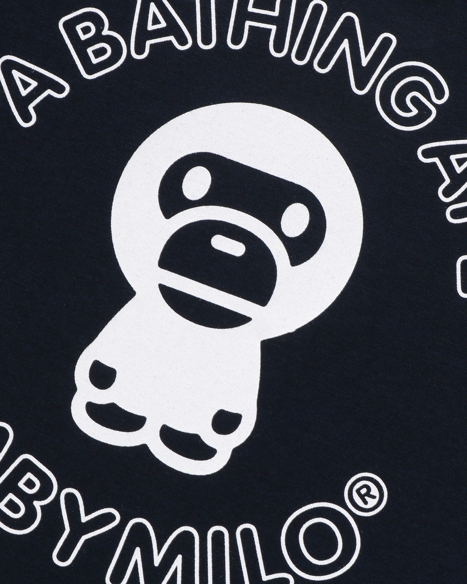 A BATHING APE® Kids Baby Milo Line Tape Tee | Bape official