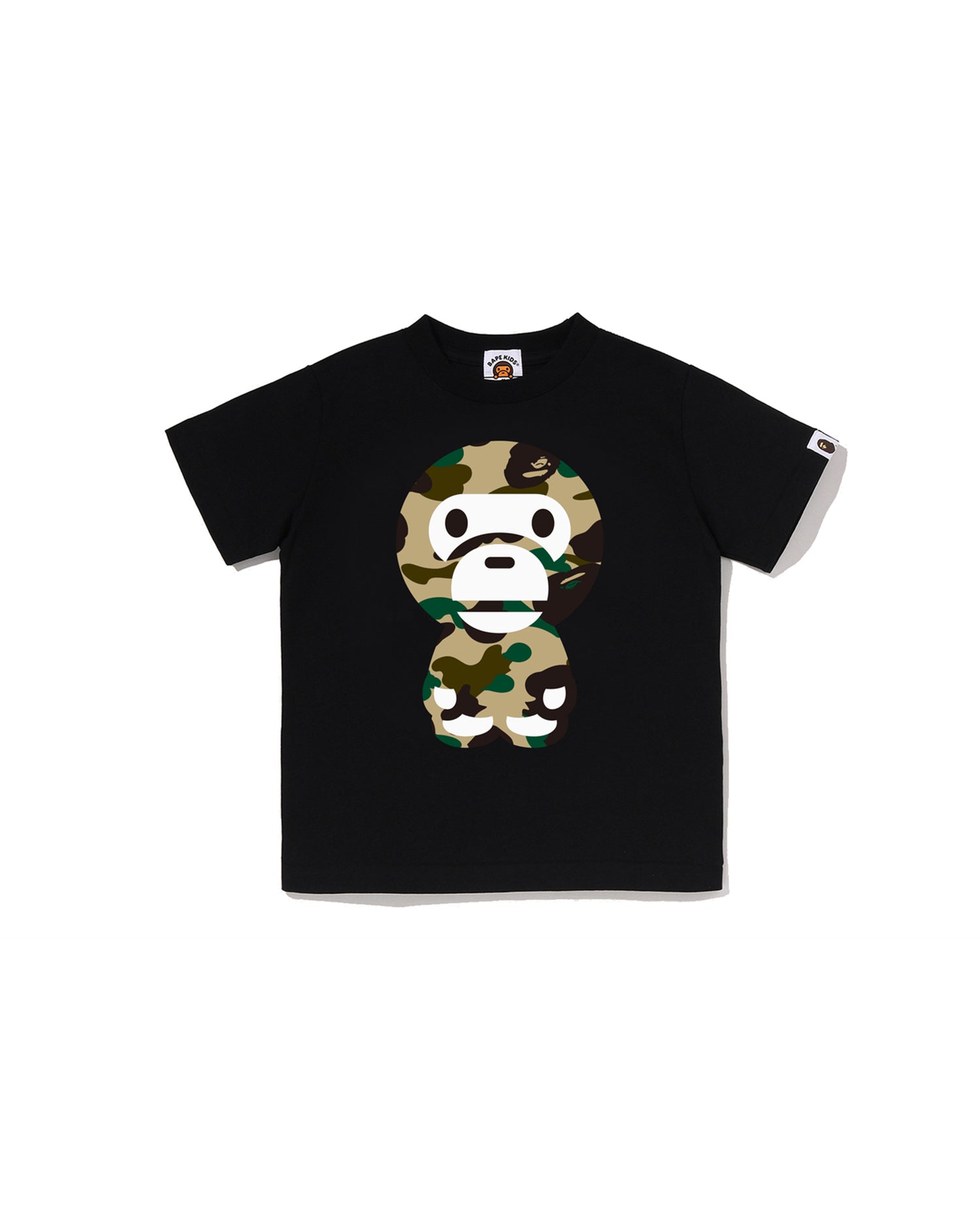 A BATHING APE® Kids 1st Camo Big Baby Milo Tee | Bape official