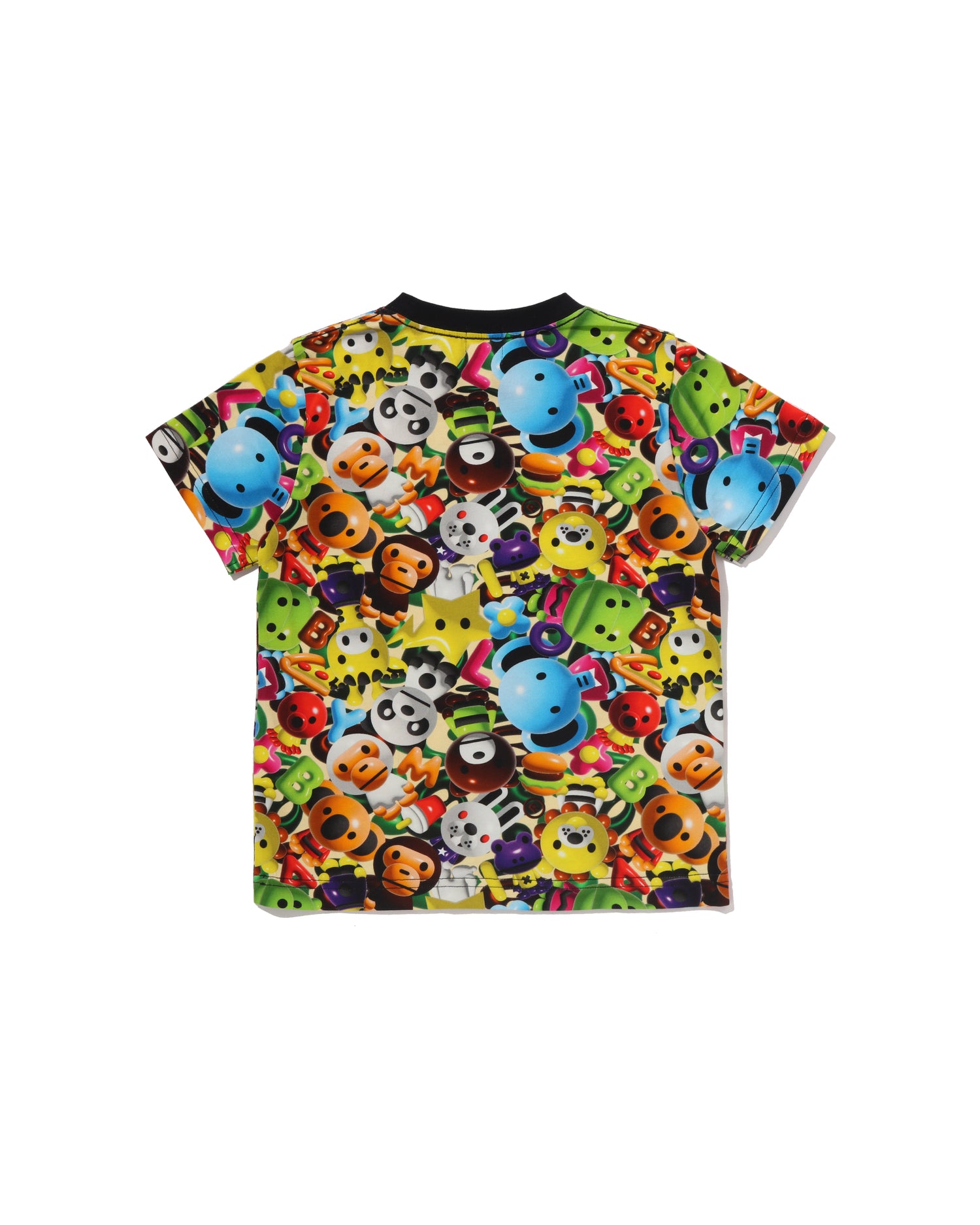 A BATHING APE® Kids 3D Milo All Friends Tee | Bape official