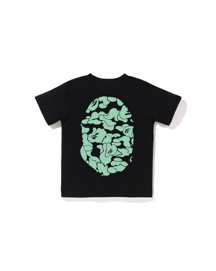 Kids Glow in the Dark Camo Big Ape Head Tee
