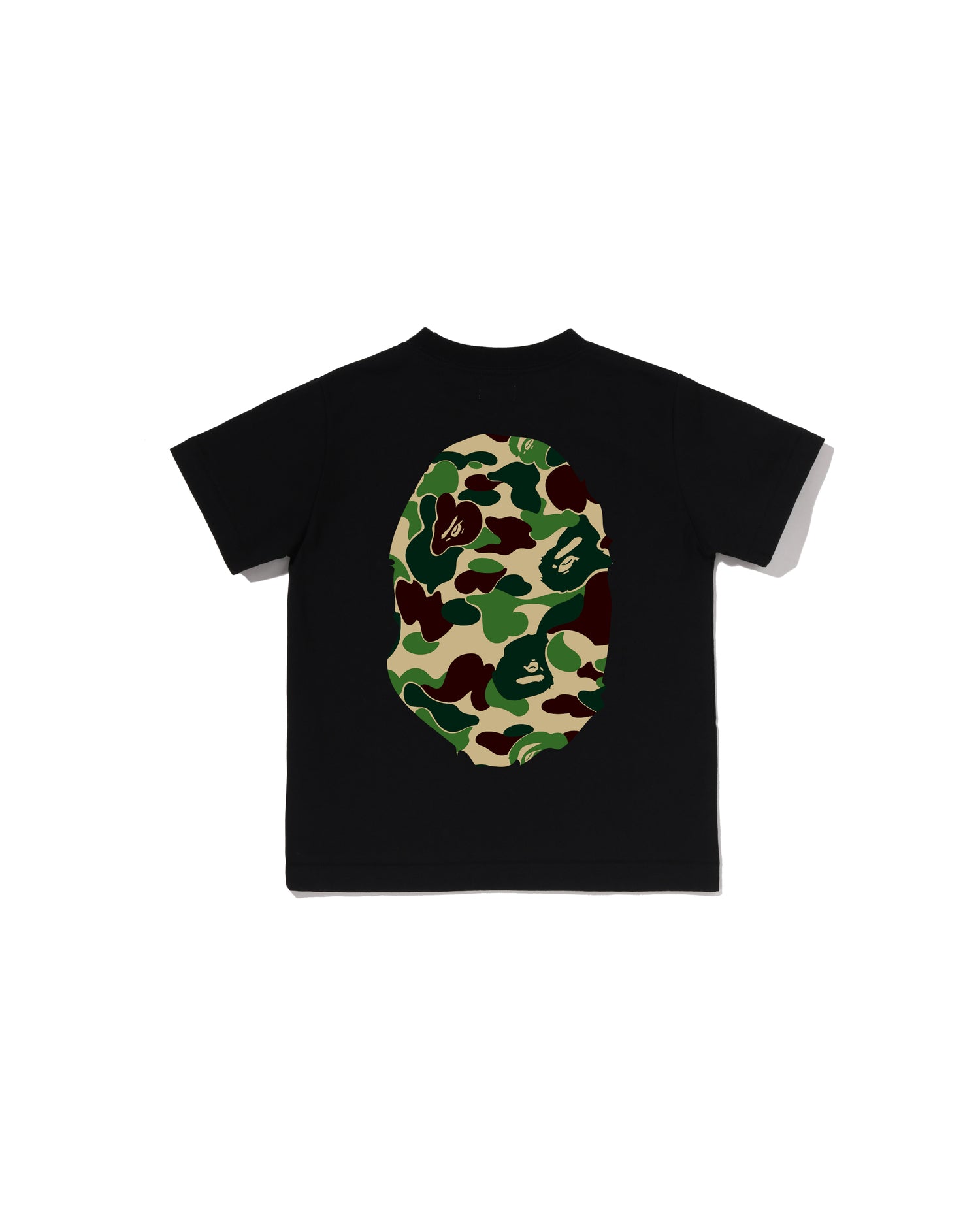 A BATHING APE® Kids ABC Camo Big Ape Head Tee | Bape official