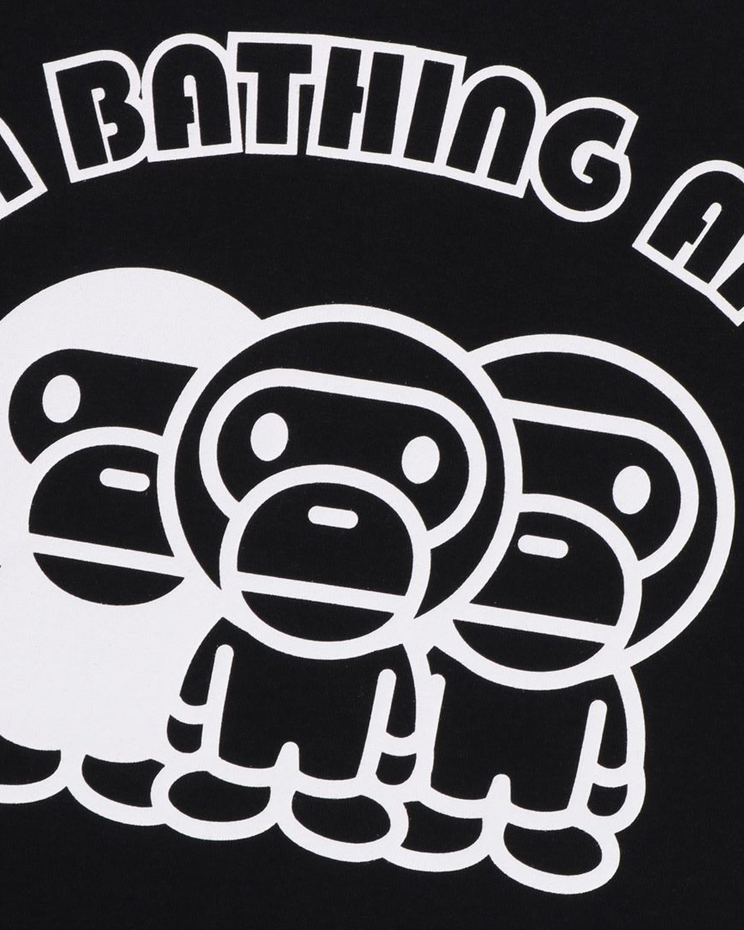 A BATHING APE® Kids Baby Milo Trim Tee | Bape official website