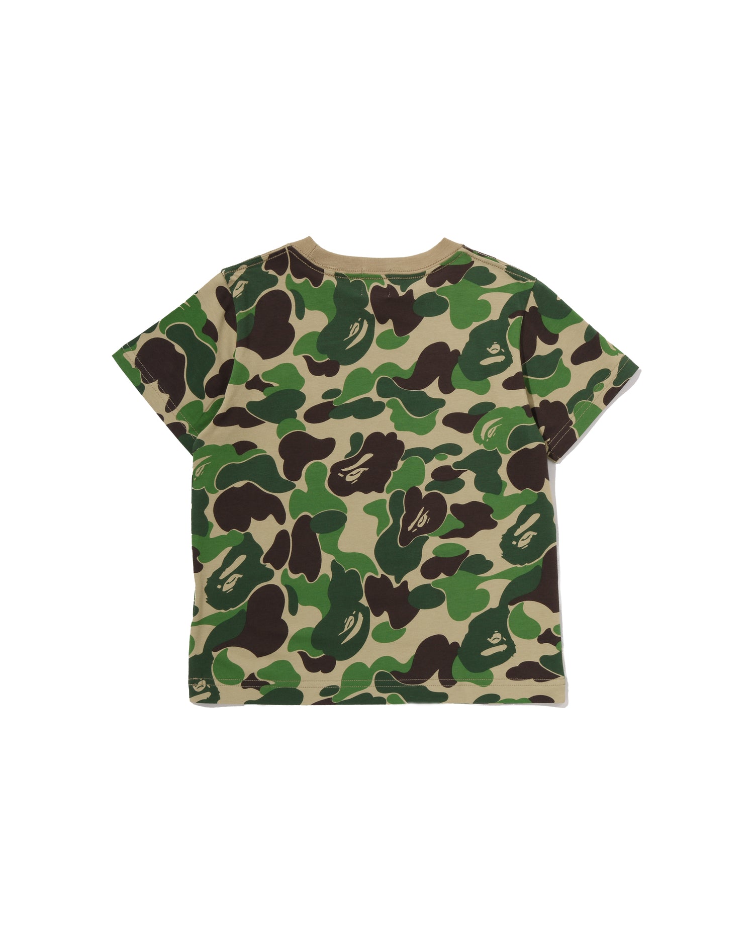 A BATHING APE® Kids Abc Camo Ape & Milo One Point Tee | Bape