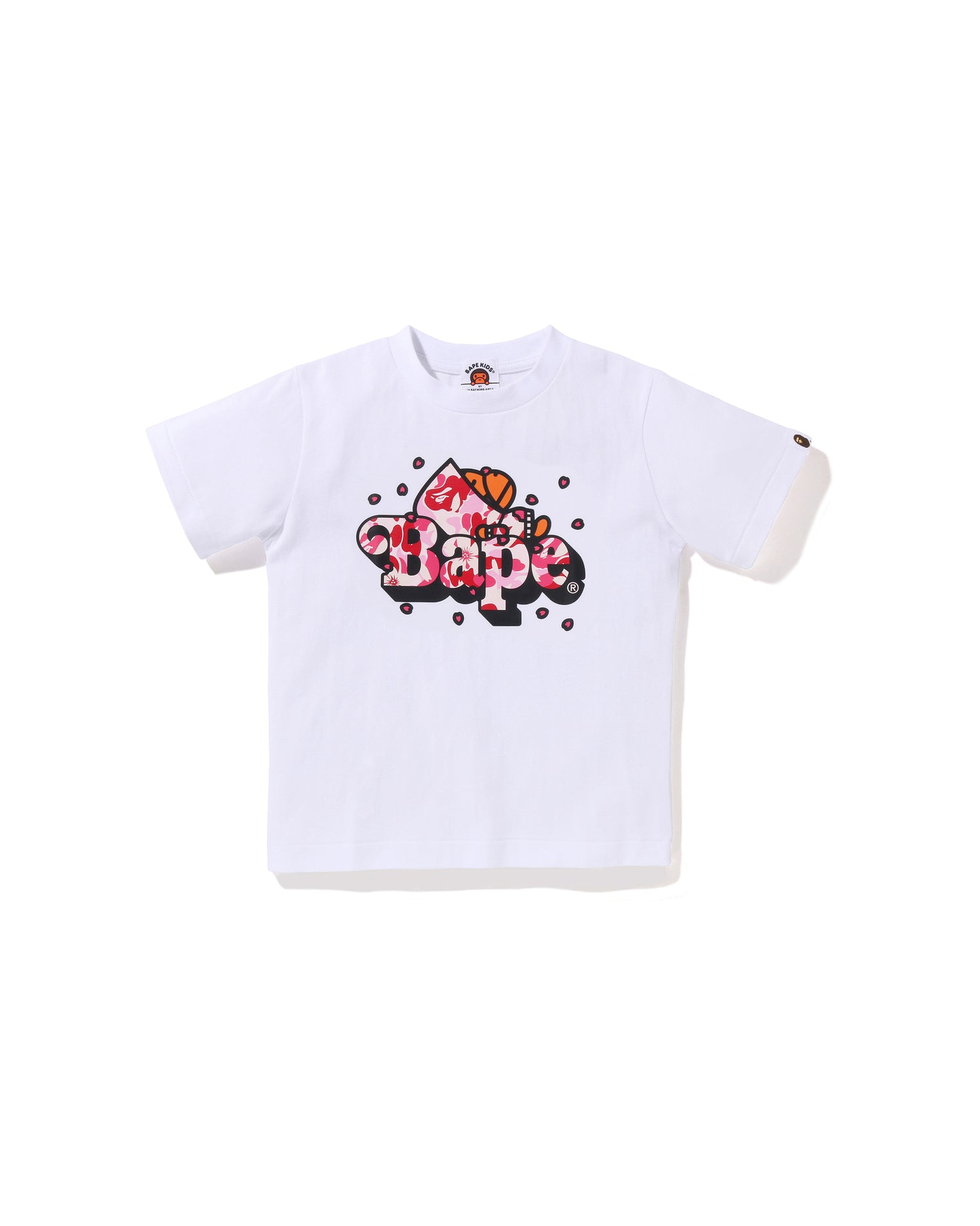 BAPE KIDS いちご　Tシャツセット110cm正規品 A BATHING APE® Kids Abc Sakura Camo Milo on BAPE Tee | Bape