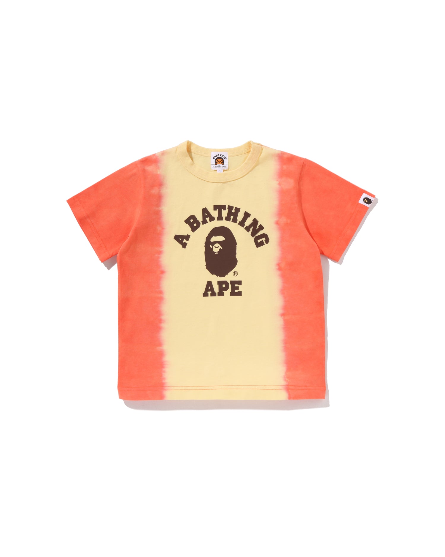 A BATHING APE® Kids Gradation College Tee | Bape official website