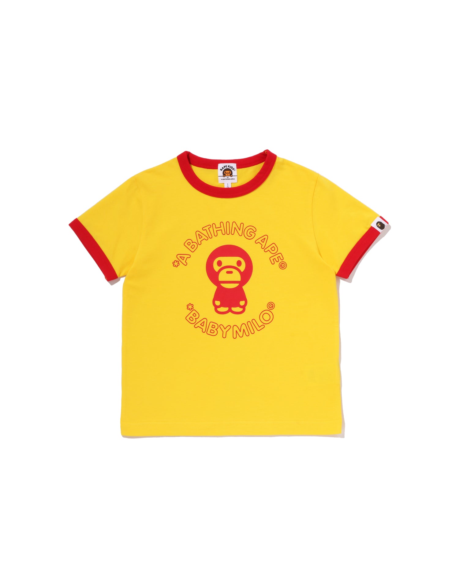A BATHING APE® Kids Baby Milo Trim Tee | Bape official website