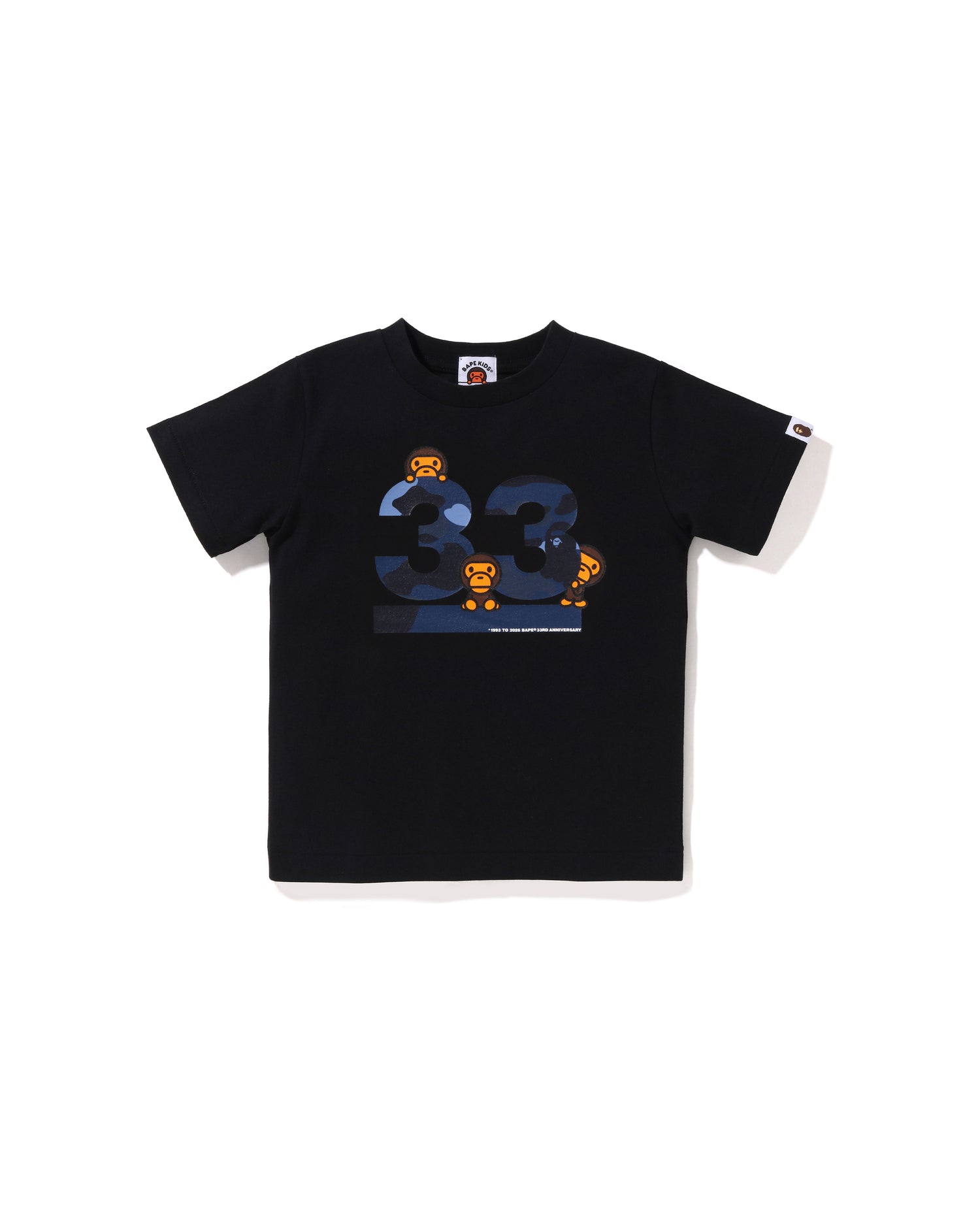 A BATHING APE BABY MILO Tシャツ M A BATHING APE® Kids A Bathing Ape 33rd Anniv. Baby Milo Tee | Bape