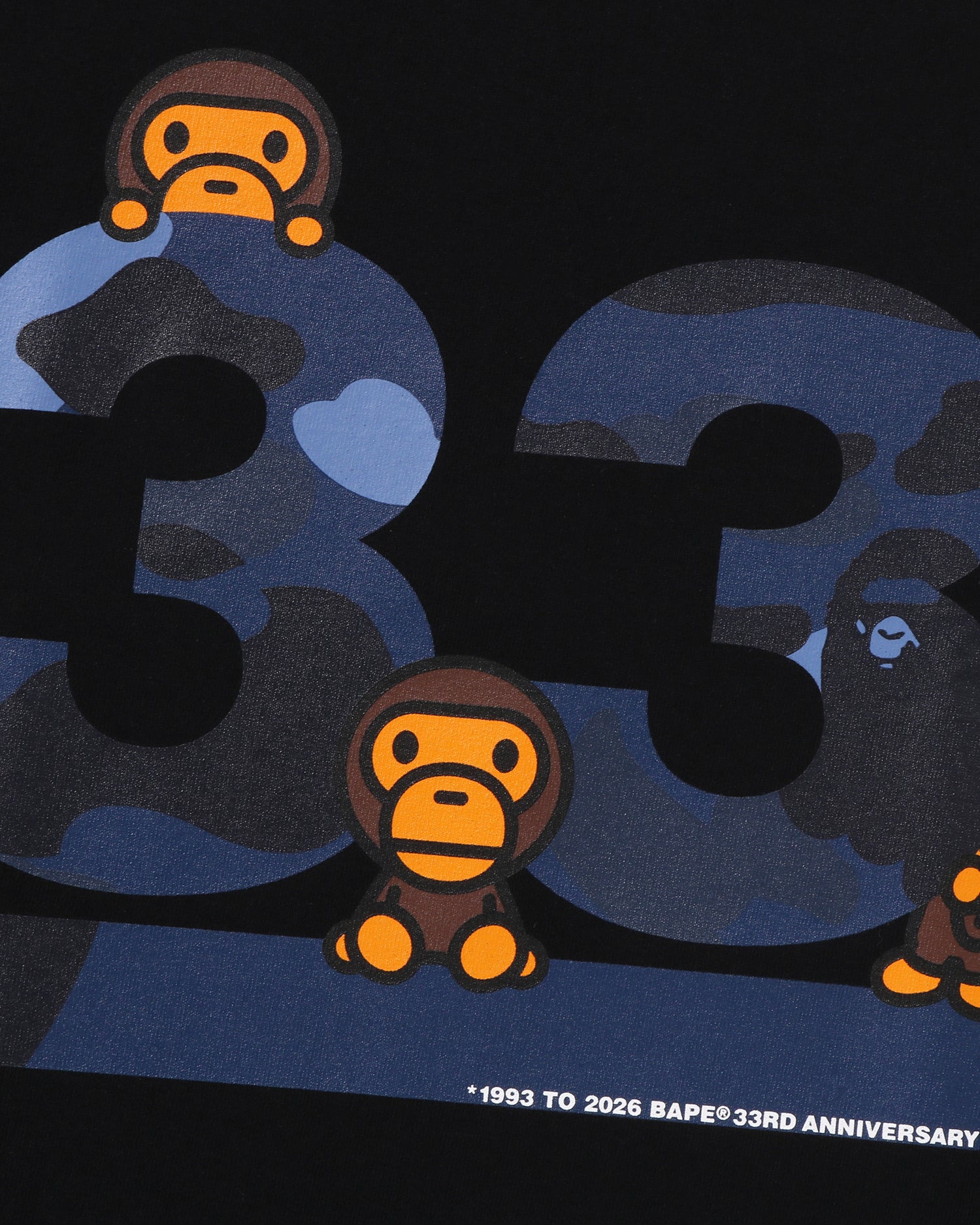 A BATHING APE® Kids A Bathing Ape 33rd Anniv. Baby Milo Tee | Bape