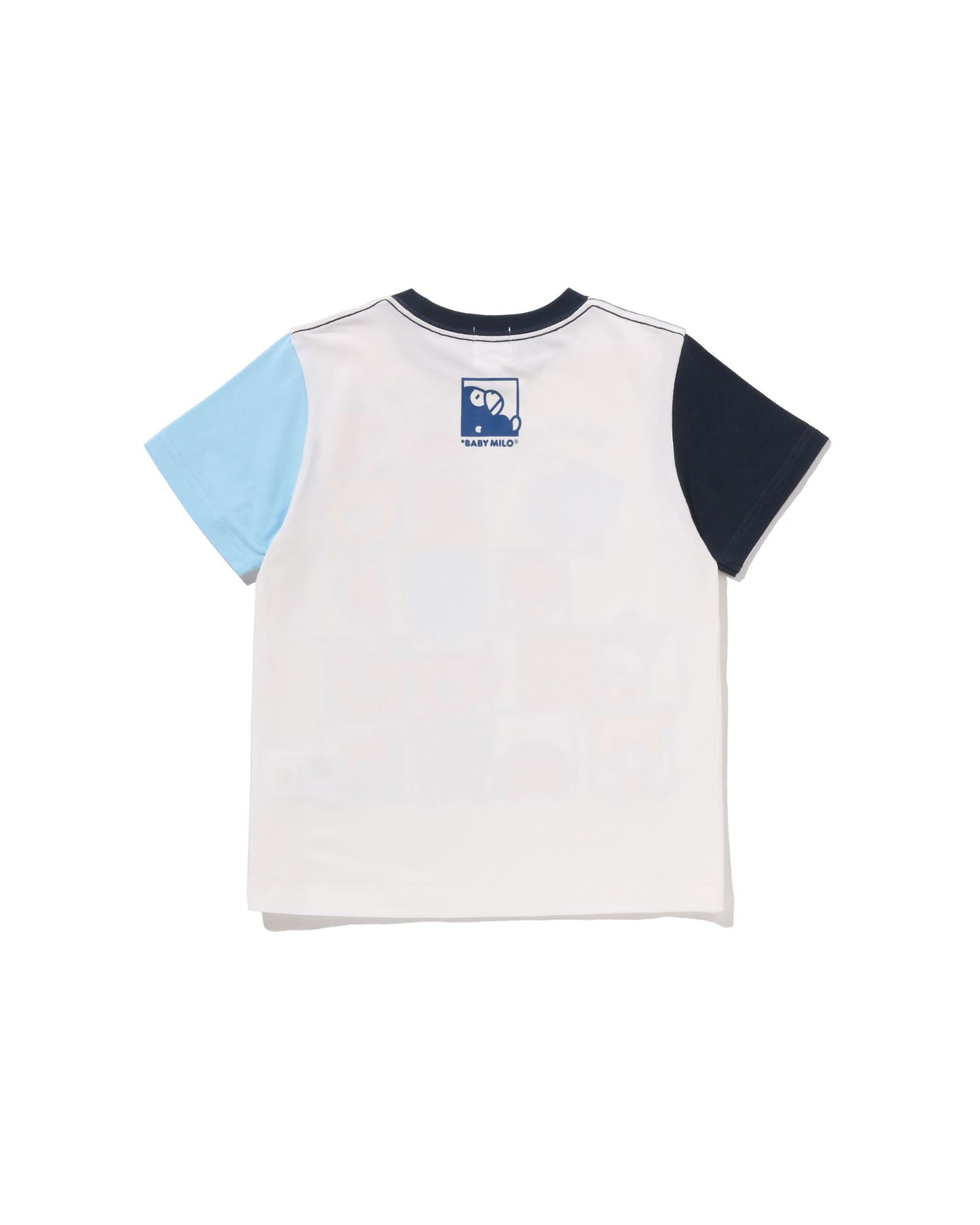 A BATHING APE® Kids Baby Milo Friends Block Tee | Bape official