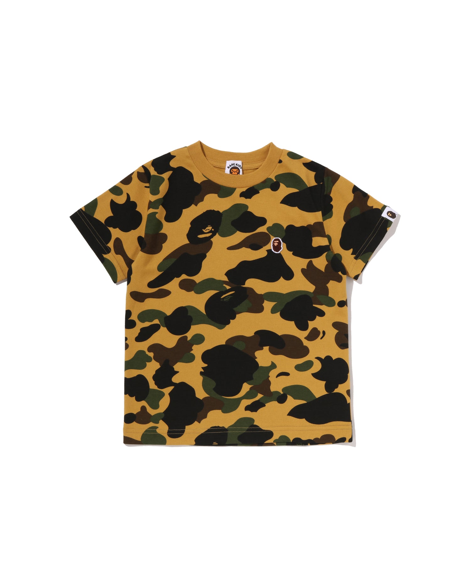A BATHING APE® Kids 1st Camo One Point Tee | Bape official website