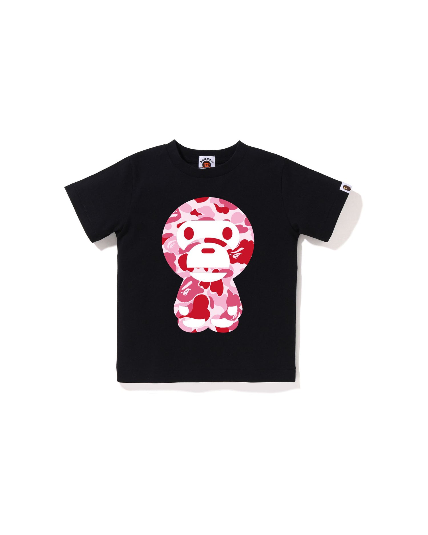 A BATHING APE® Kids Abc Camo Big Baby Milo Tee | Bape official