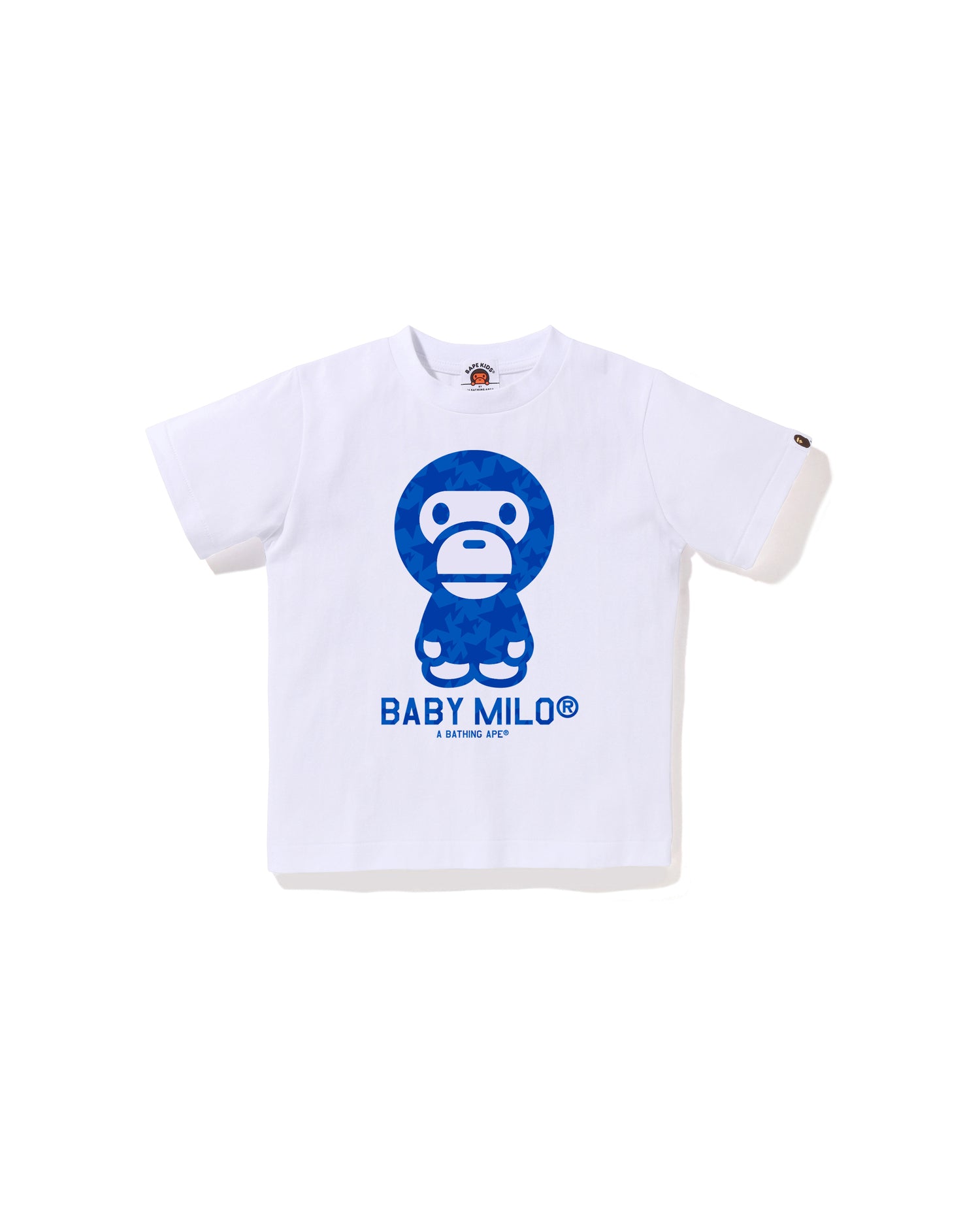 A BATHING APE® Kids STA Allover Baby Milo Tee | Bape official