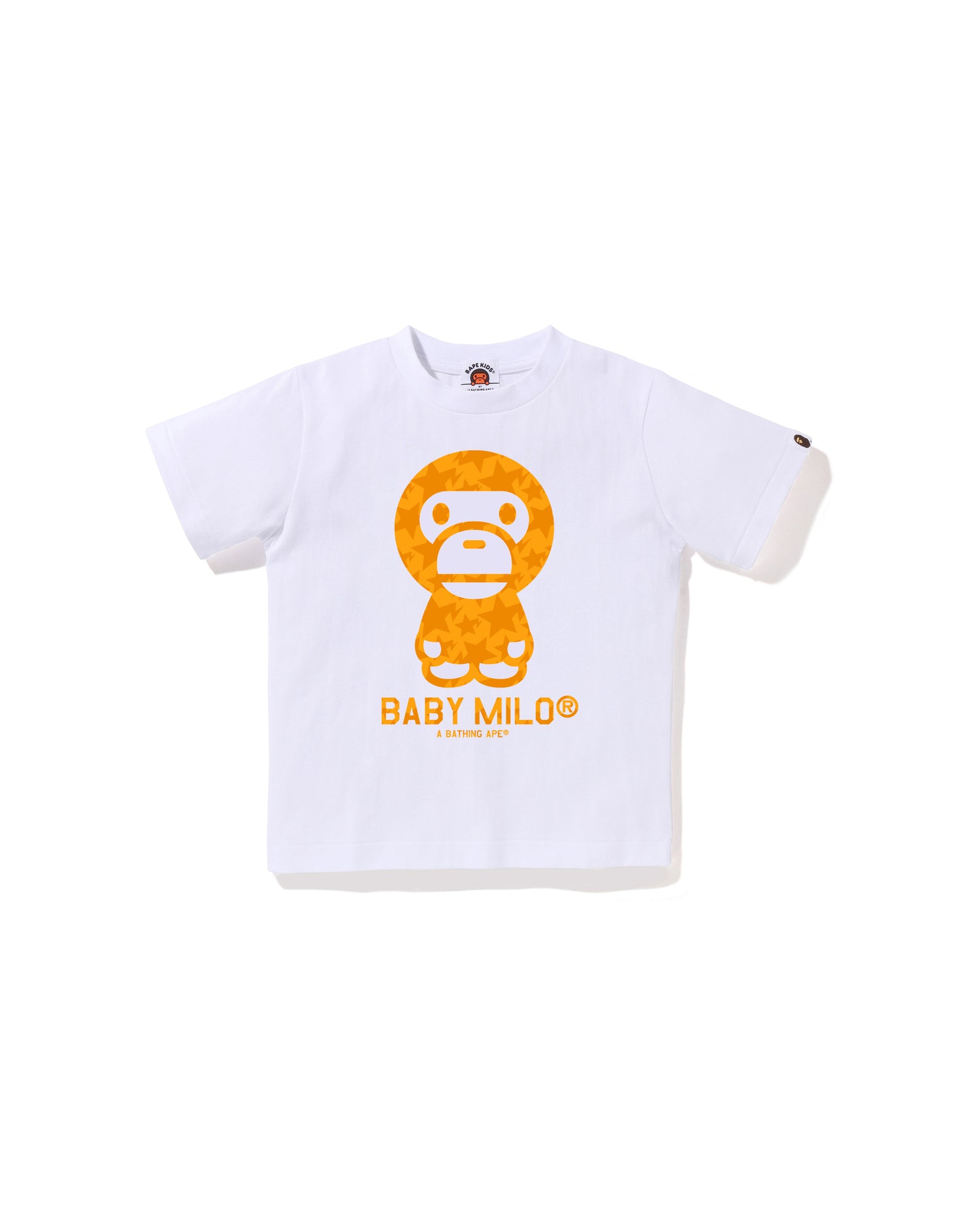 A BATHING APE® Kids STA Allover Baby Milo Tee | Bape official