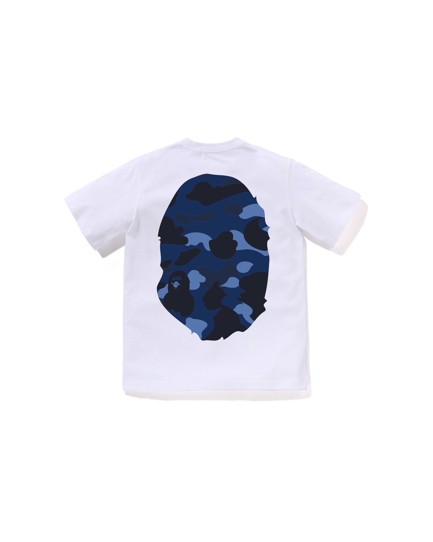 A BATHING APE® Kids Color Camo Big Ape Head Tee Jr | Bape
