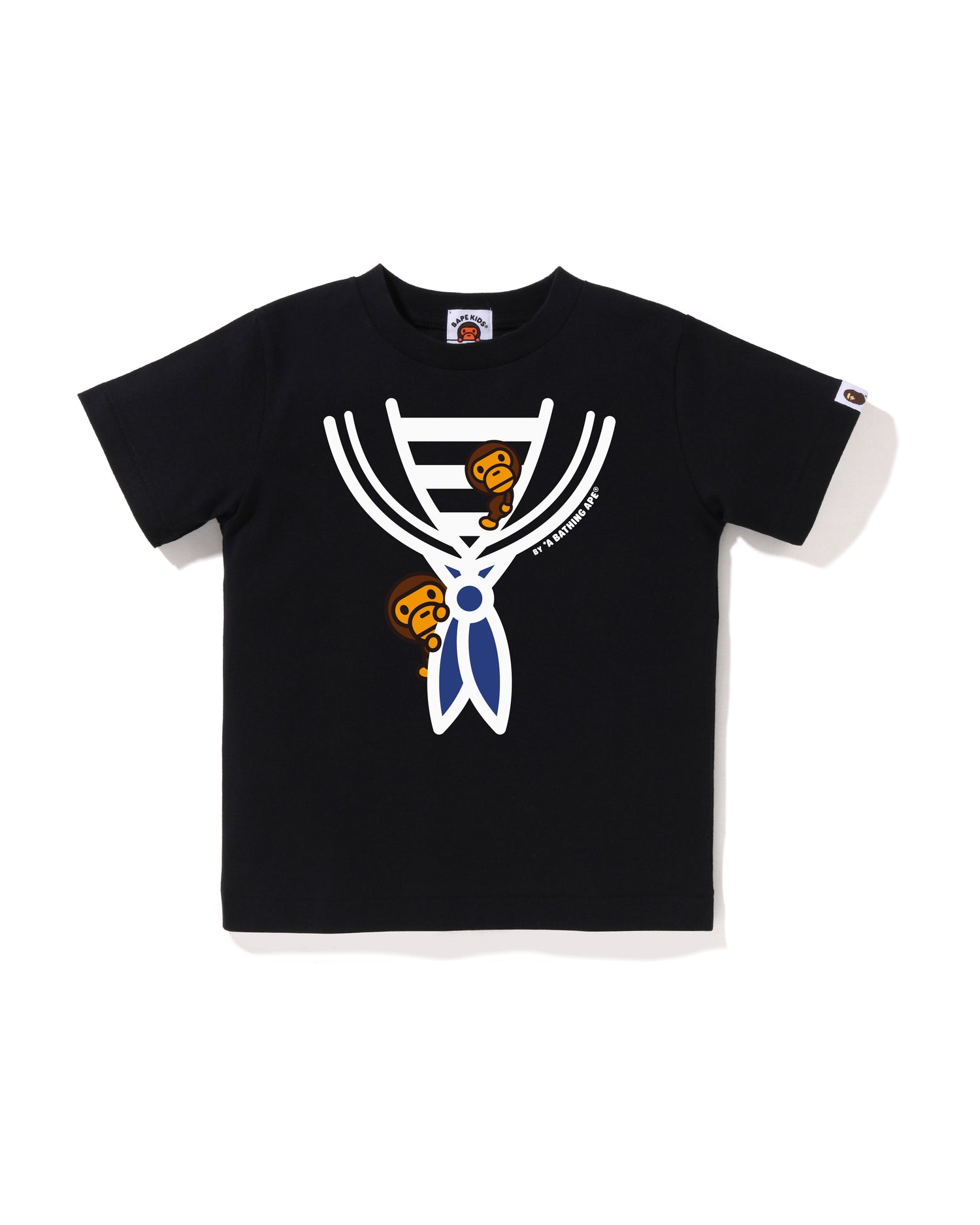 A BATHING APE® Kids Milo Fake Marine Tee | Bape official website