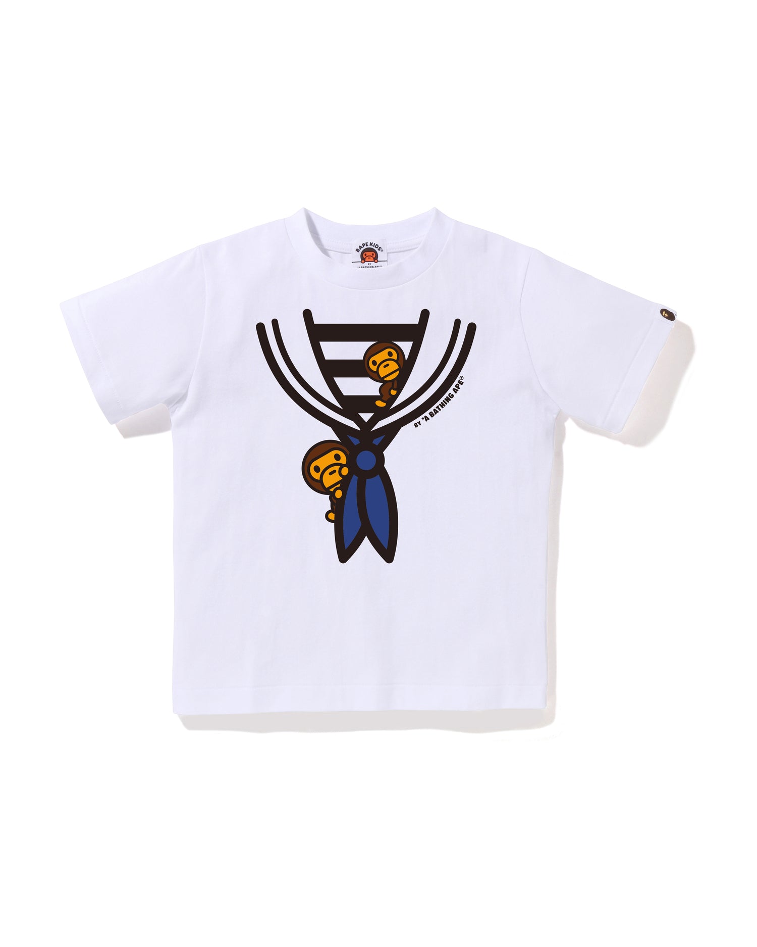 A BATHING APE® Kids Milo Fake Marine Tee | Bape official website