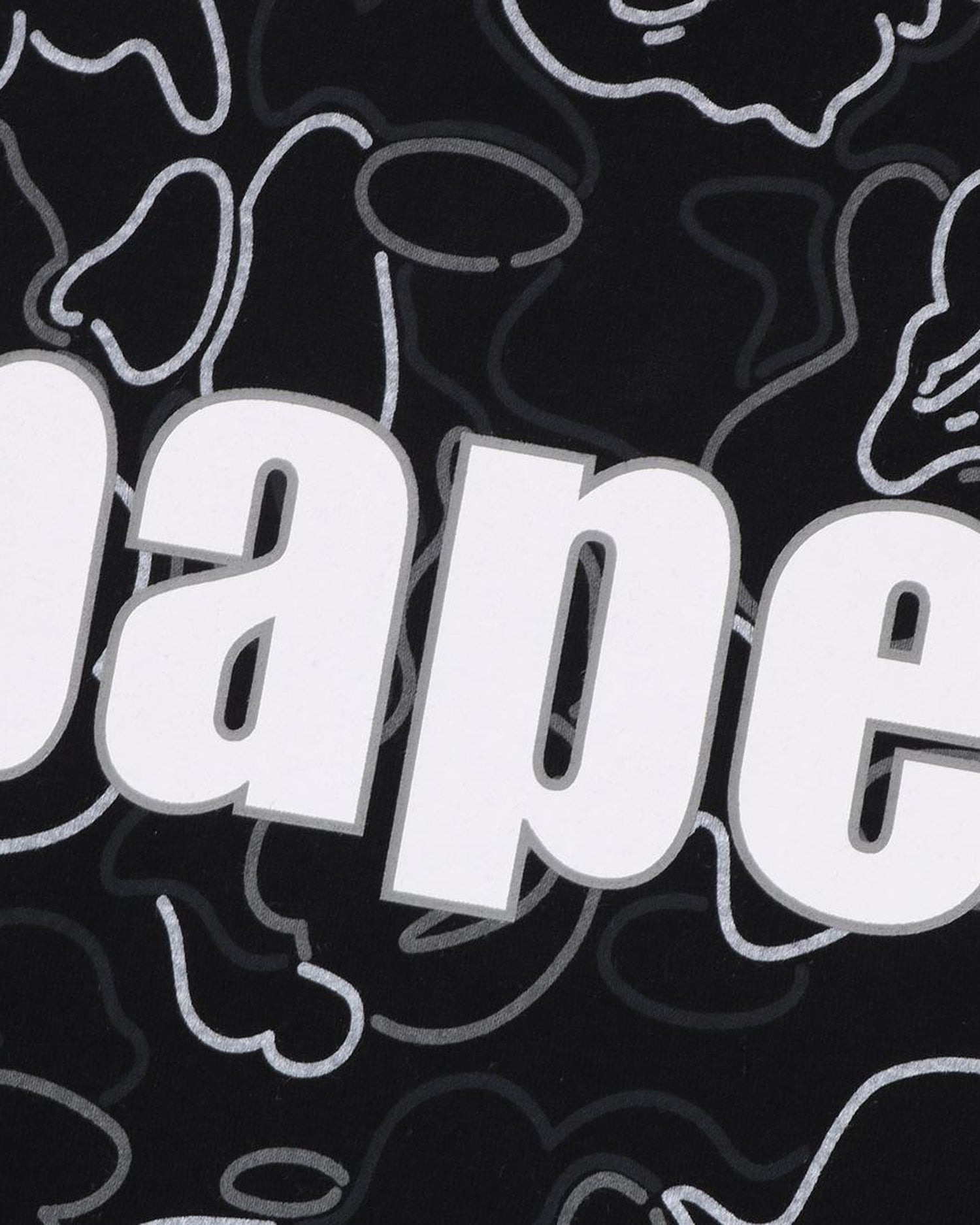 A BATHING APE® Kids Neon Camo BAPE Tee | Bape official