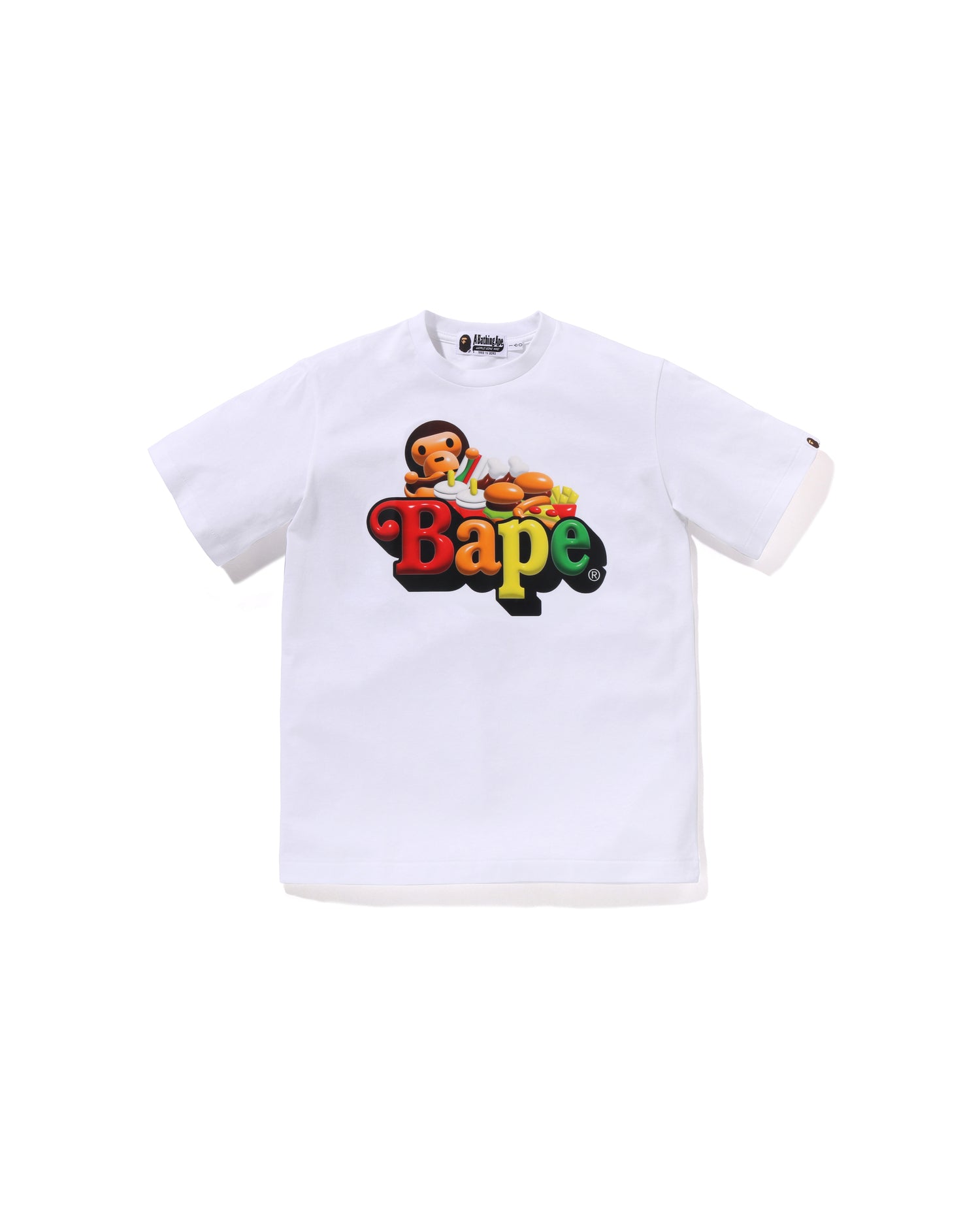 A BATHING APE® Kids 3d Milo Junkfood on BAPE Tee Jr | Bape