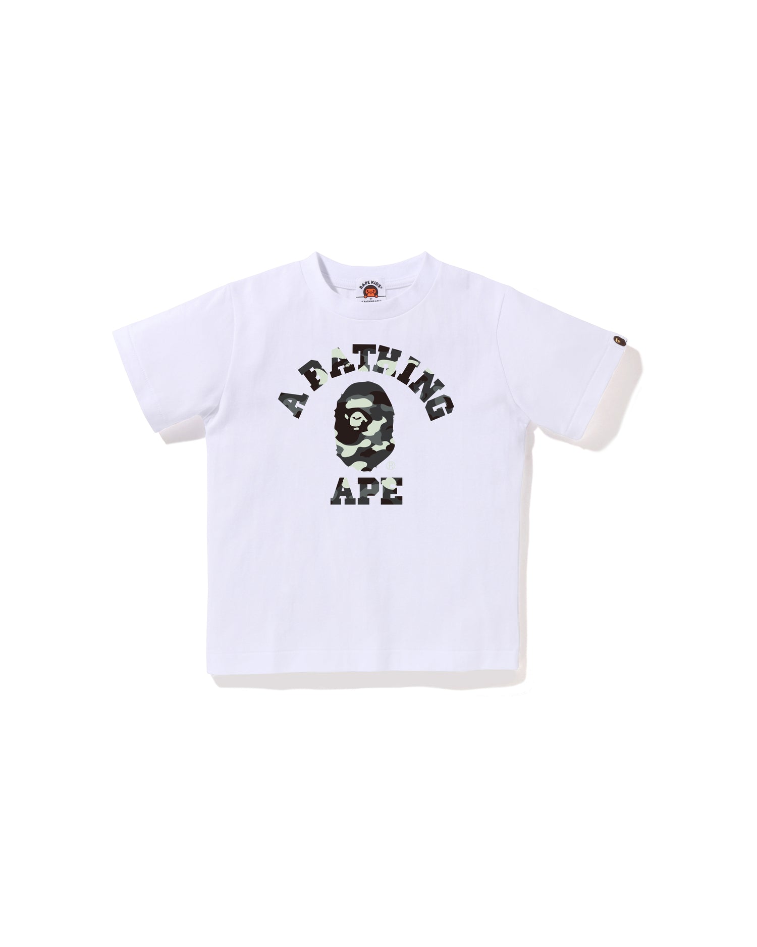 A BATHING APE® Kids City Camo College Tee | Bape official website