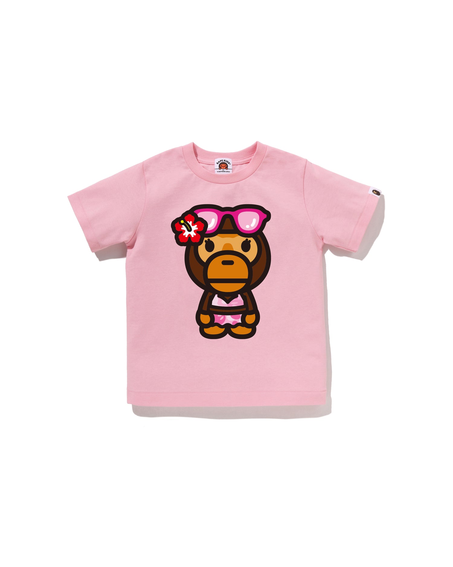 A BATHING APE® Kids Big Baby Lisa Summer Tee | Bape official