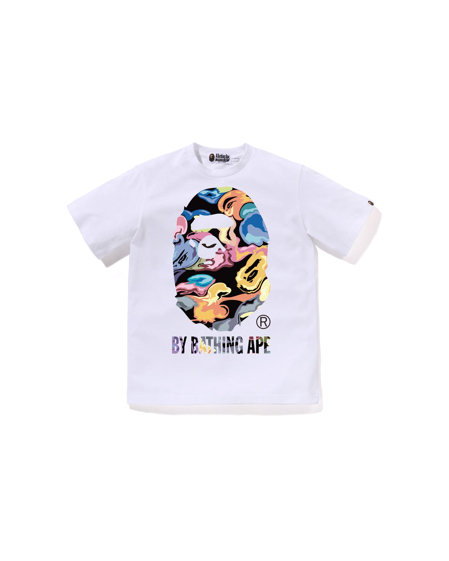 京都限定BAPE KIDS 110 SIZE A BATHING APE® Kids Color Camo Big Ape Head Tee Jr | Bape
