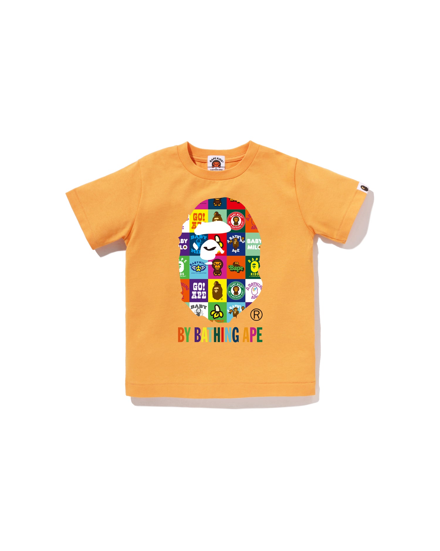 A BATHING APE® Kids Baby Milo Patchwork By Bathing Ape Tee | Bape