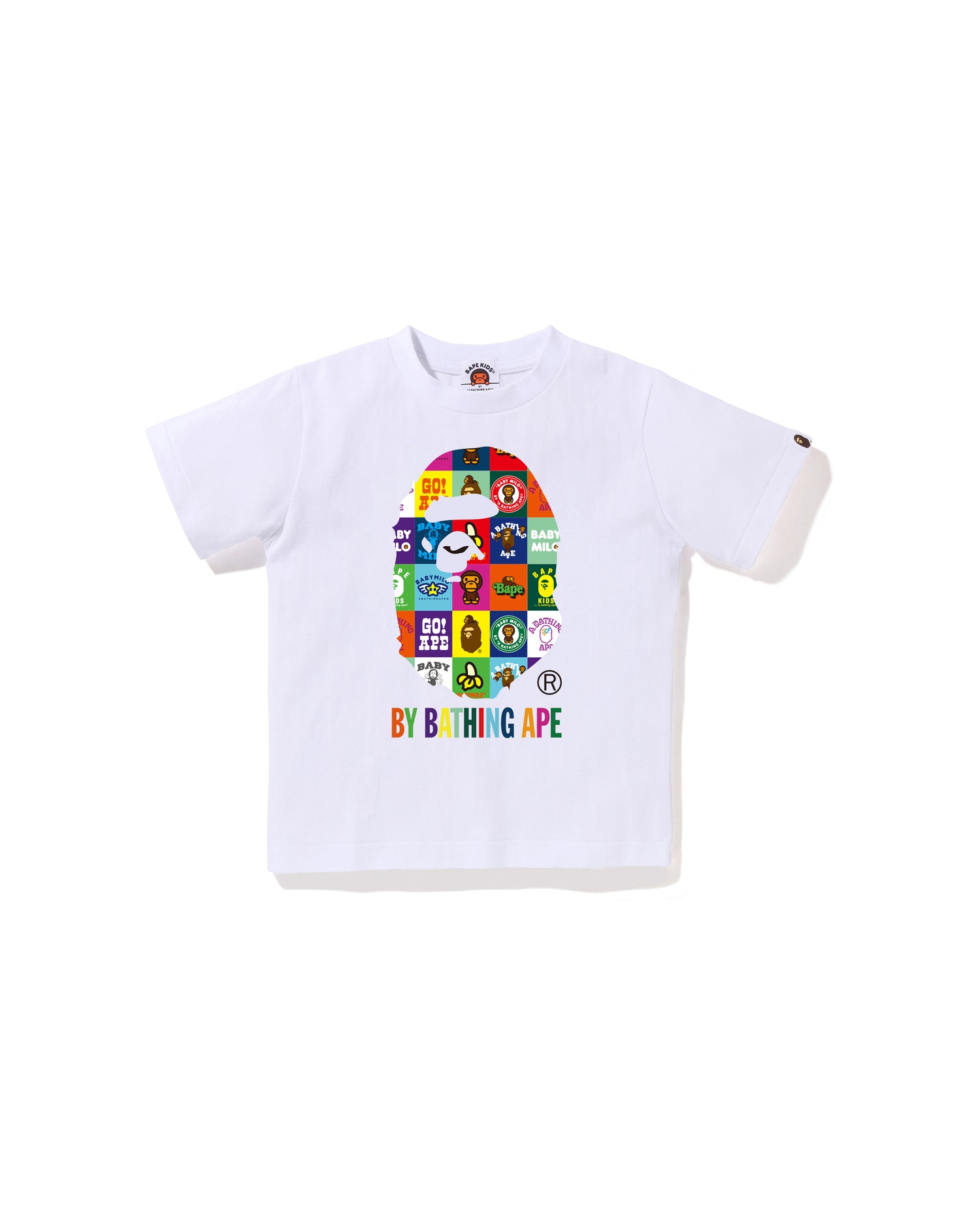 A BATHING APE® Kids Baby Milo Patchwork By Bathing Ape Tee | Bape