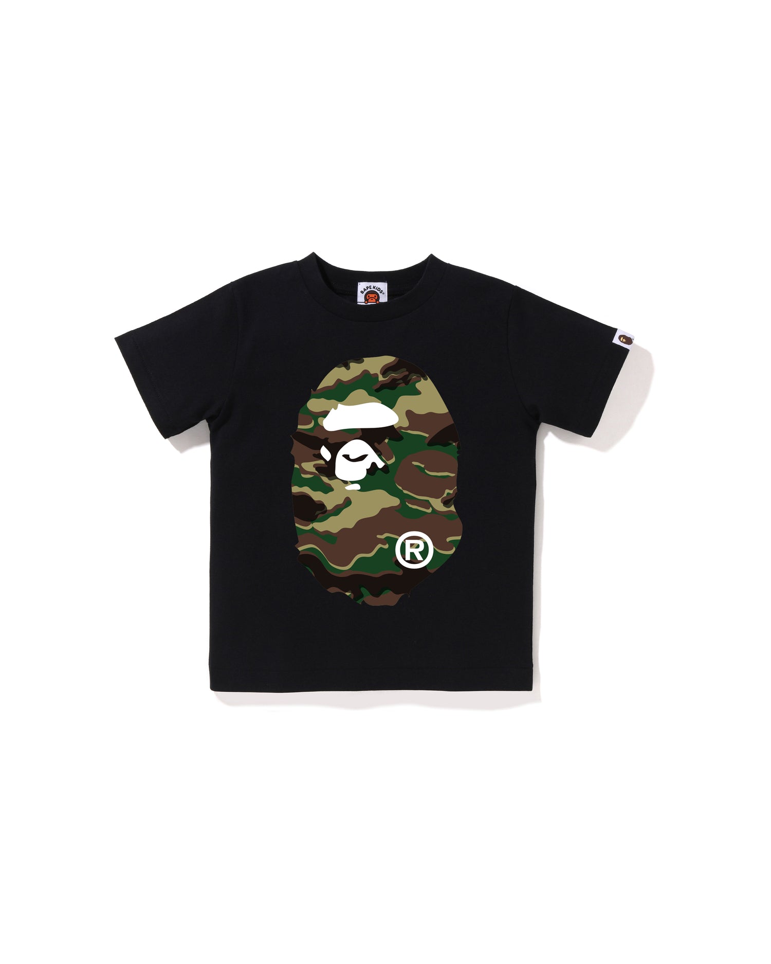 美品⭐️BAPE KIDS 迷彩サメTシャツ　80cm正規品 BAPE × medicom toy BE@R Shark full zip hoodie BEAR A Bathing Ape