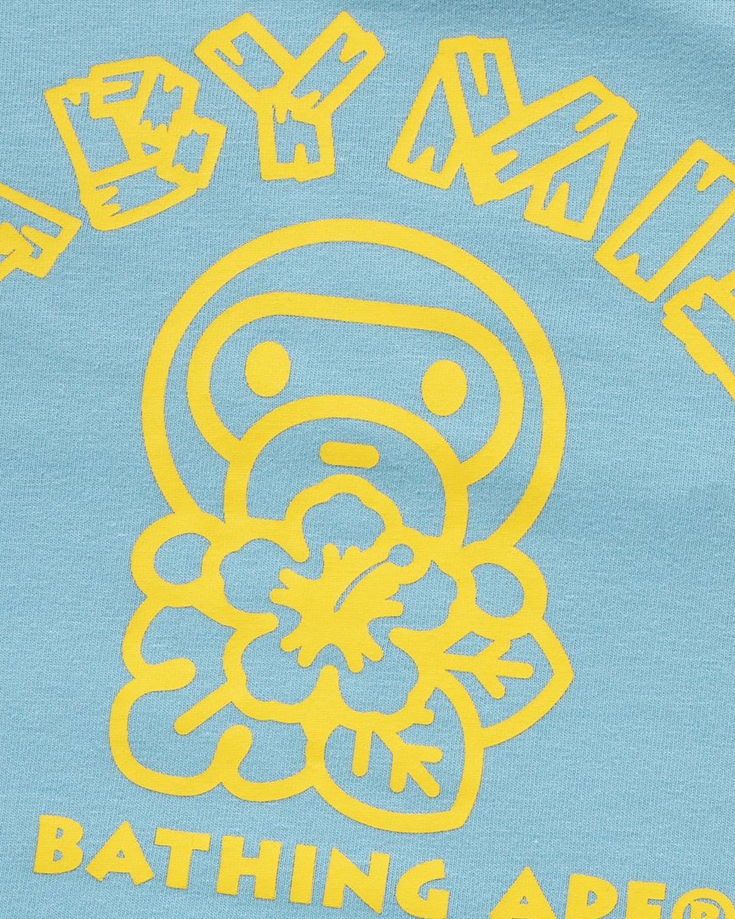 A BATHING APE® Kids Baby Milo Tropical Layered Tee | Bape official