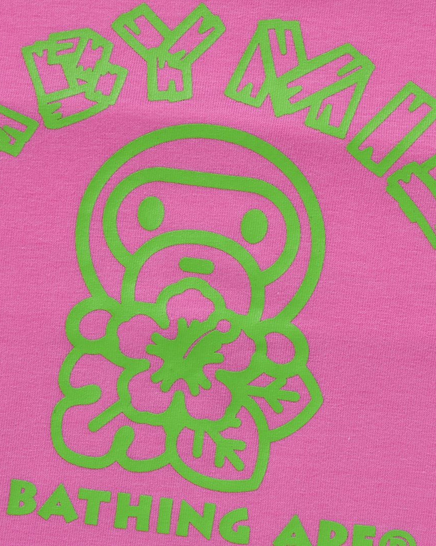 A BATHING APE® Kids Baby Milo Tropical Layered Tee | Bape official