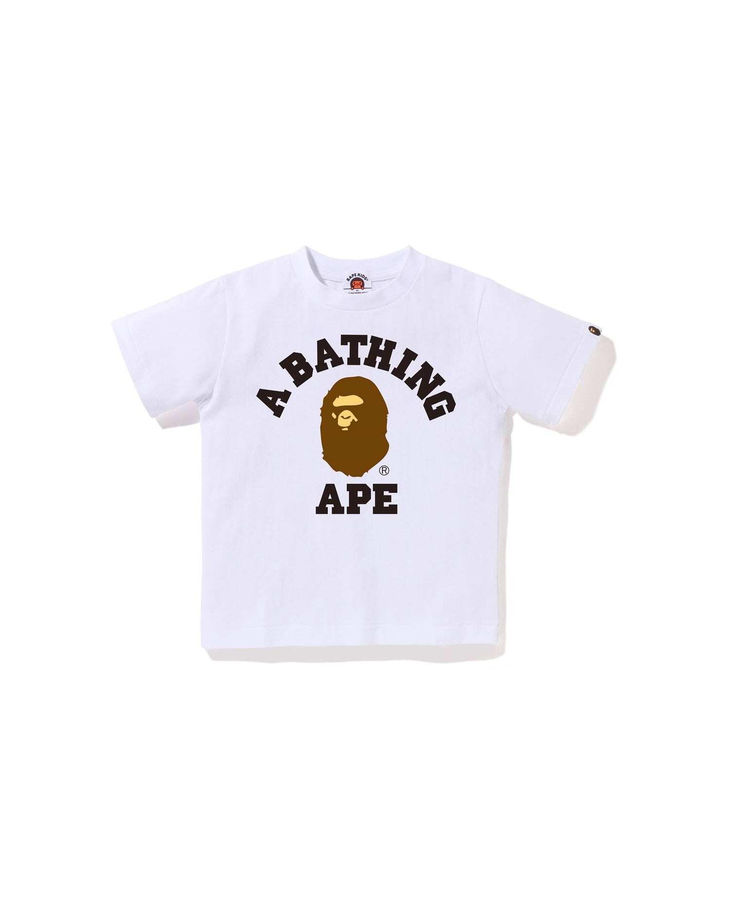 bathing ape college tee