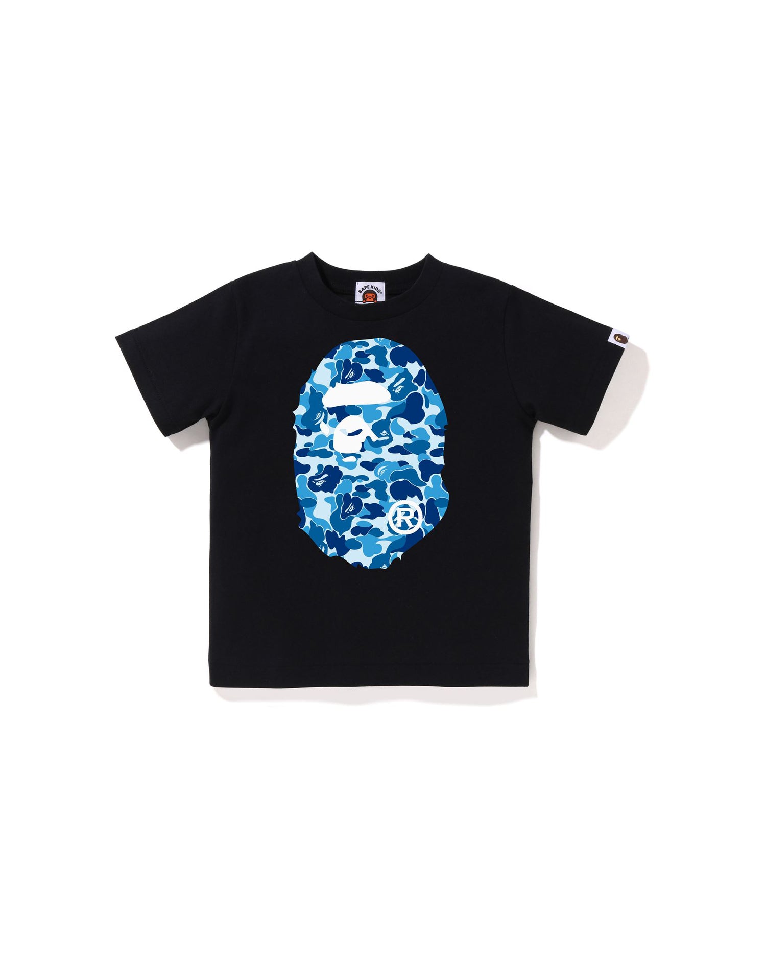 A BATHING APE® Kids Abc Camo College Tee Jr | Bape official
