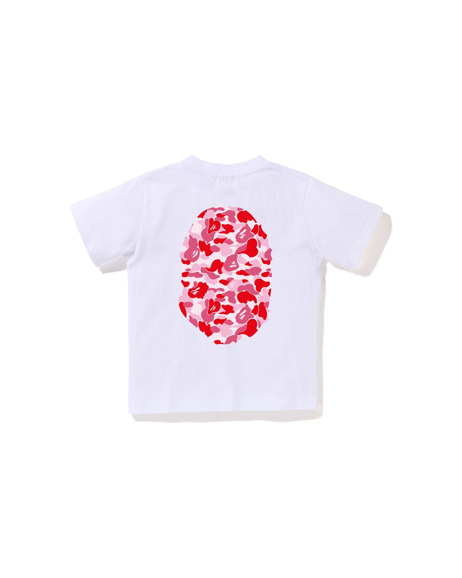 A BATHING APE® Kids Abc Camo Big Ape Head Tee | Bape