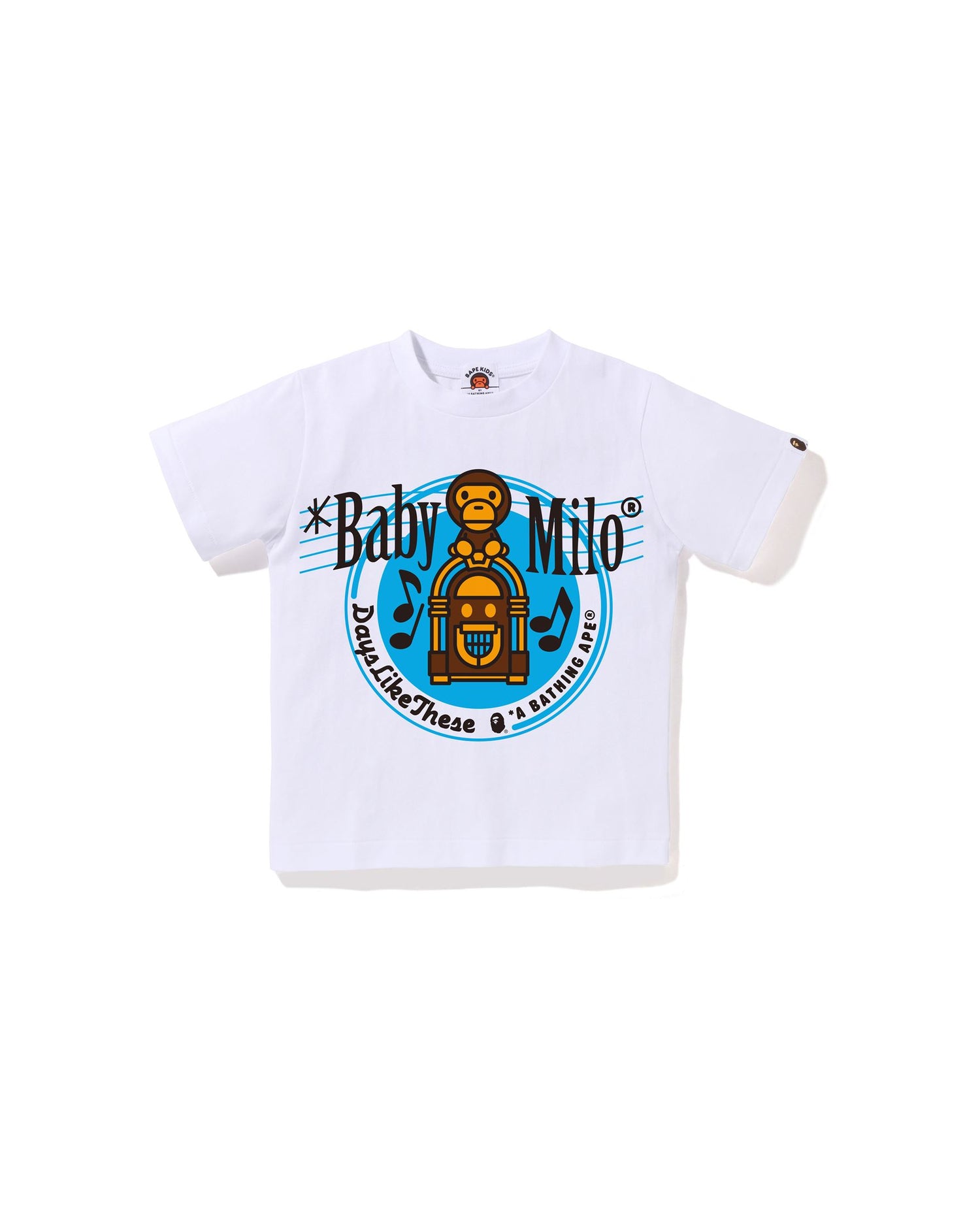 A BATHING APE® Kids Baby Milo Jukebox Tee | Bape official
