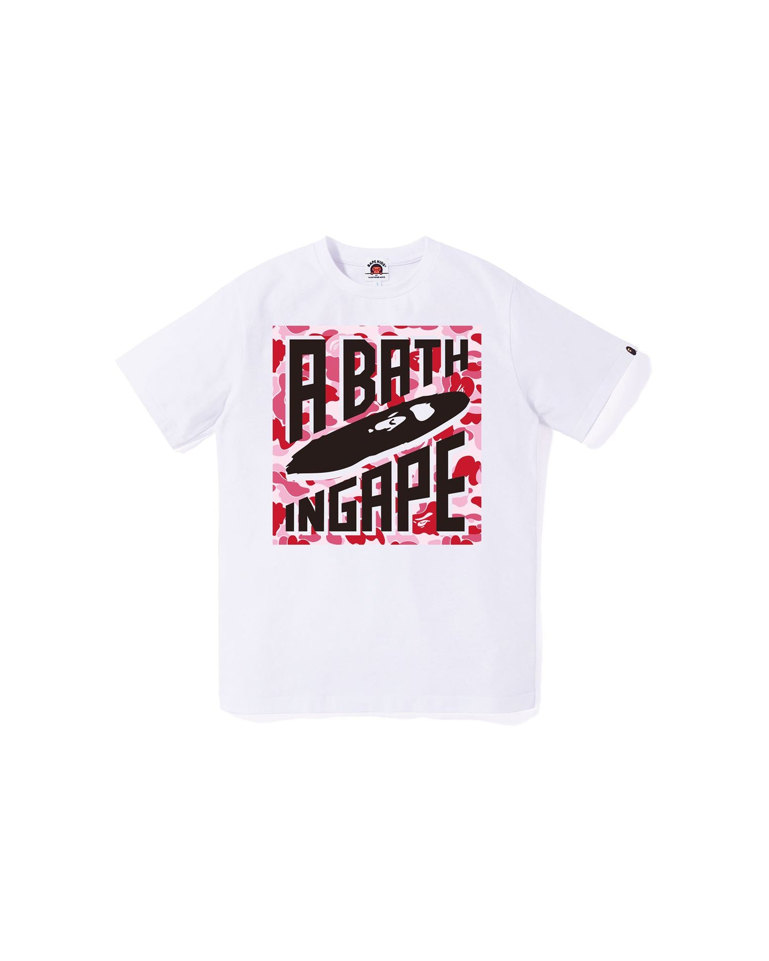 A BATHING APE カモフラージュ kids Tシャツ A BATHING APE® Kids Abc Camo Milo By Bathing Ape Tee | Bape