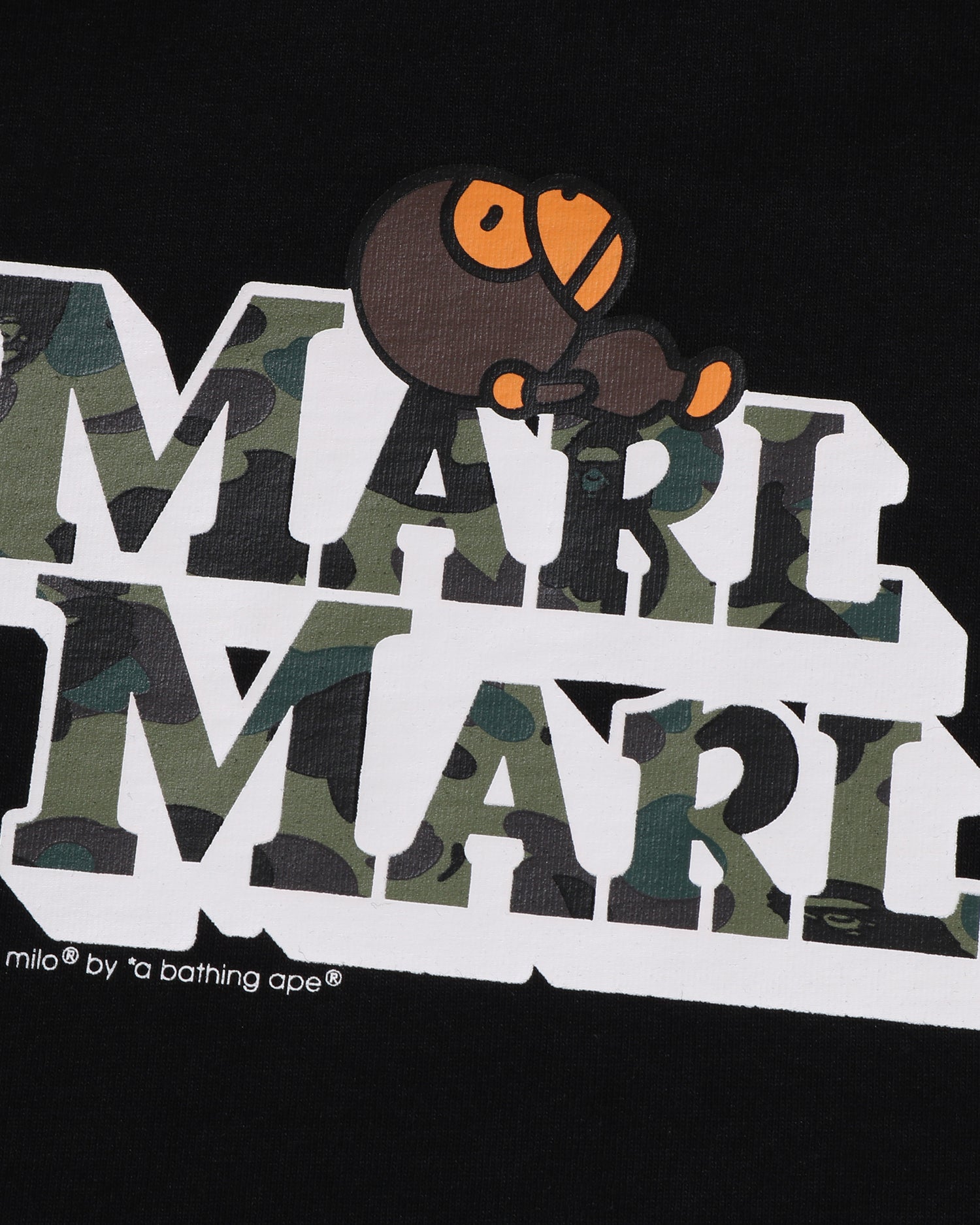A BATHING APE® BAPE X Marl Marl - Kids 1st Camo Baby Milo Tee