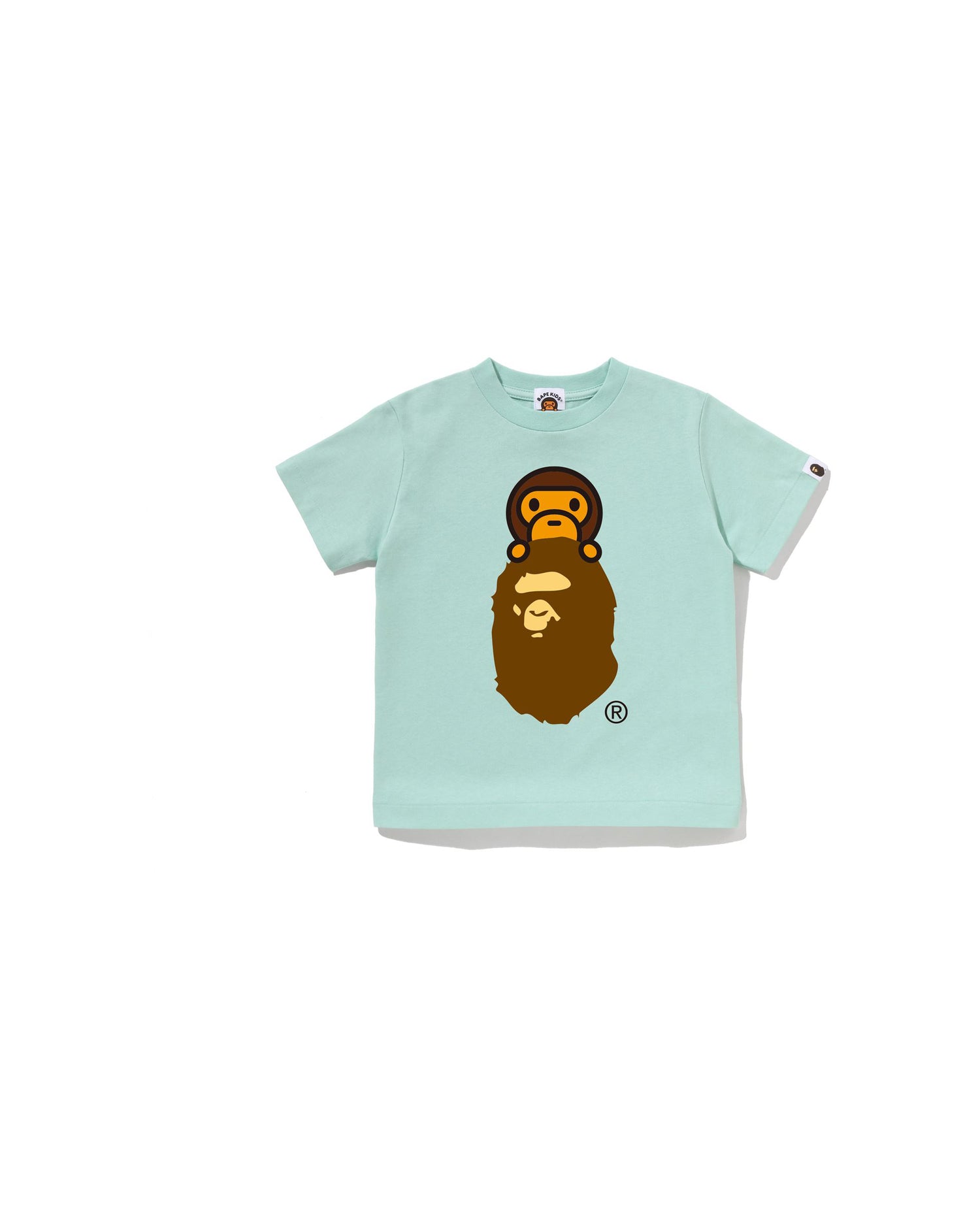 A BATHING APE® Kids Milo On Ape Head Tee | Bape official website