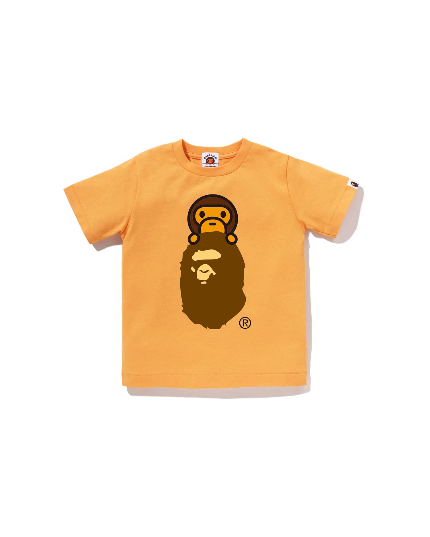 A BATHING APE® Kids Milo On Ape Head Tee | Bape official website