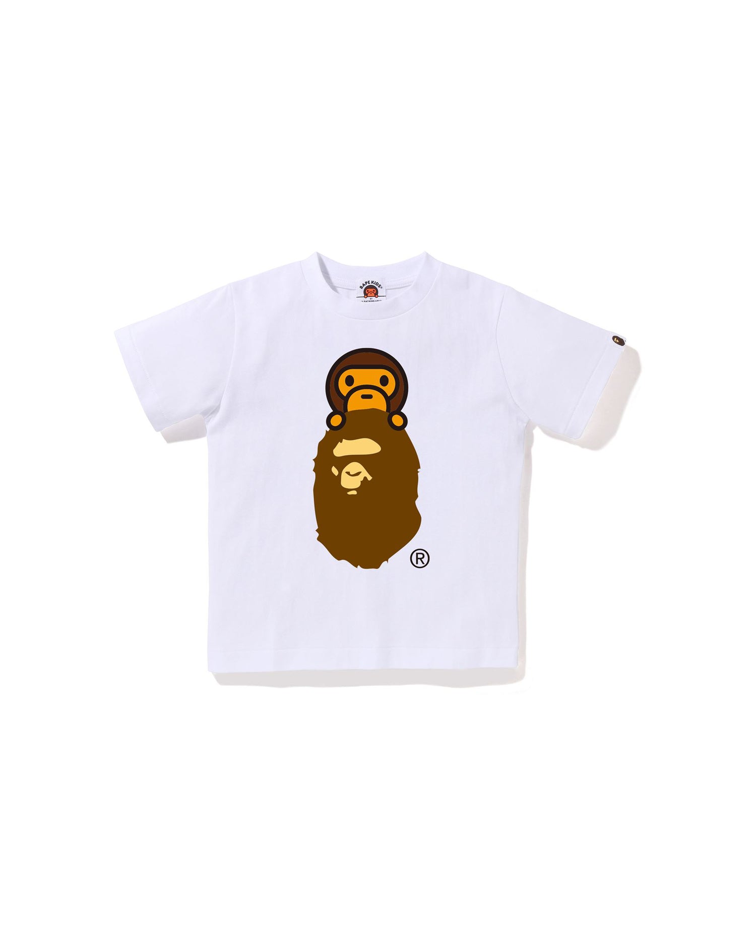 A BATHING APE® Kids Milo On Ape Head Tee | Bape official website