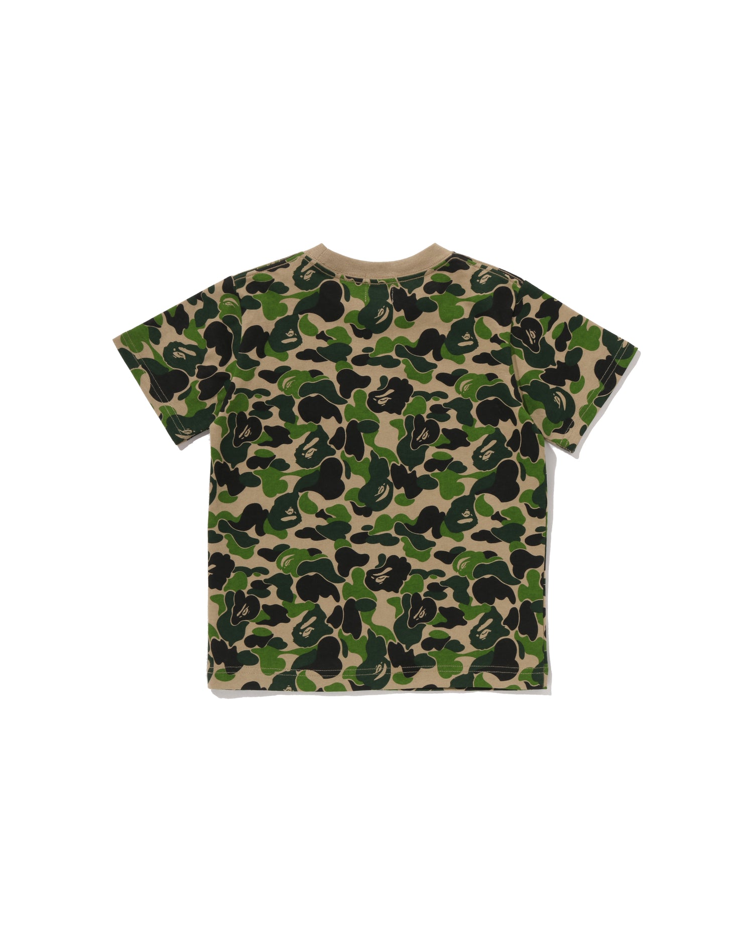 A BATHING APE® Kids Abc Camo Ape & Milo One Point Tee | Bape